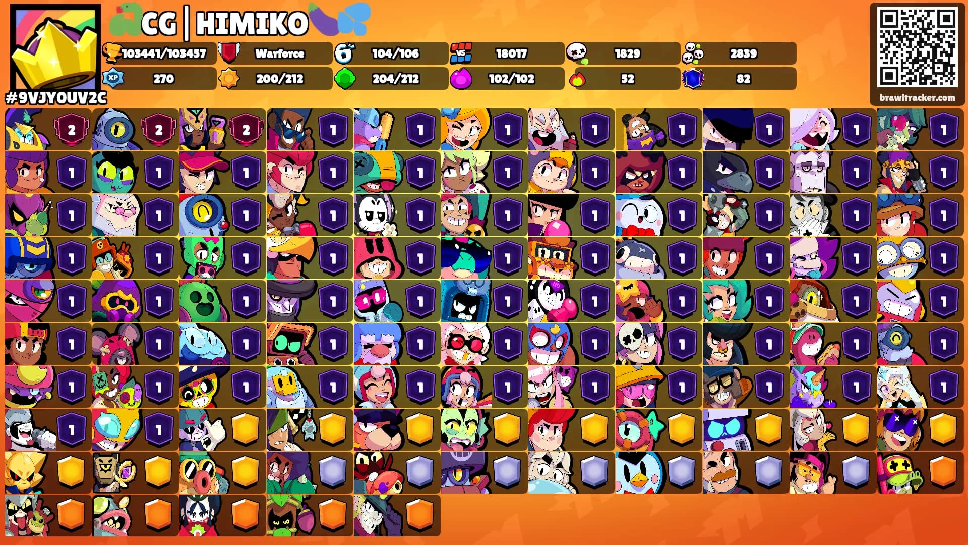 🐍CG|HIMIKO🍆💦's Ranks