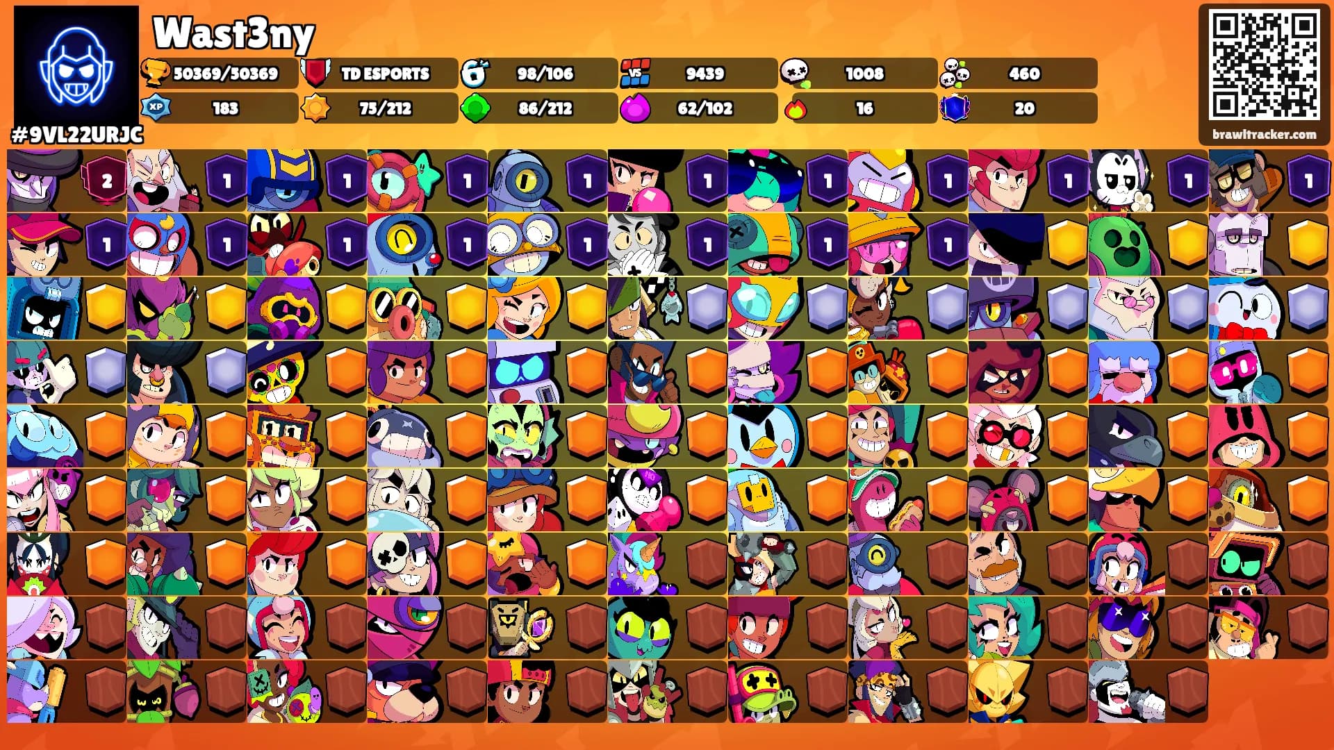 Wast3ny's Ranks