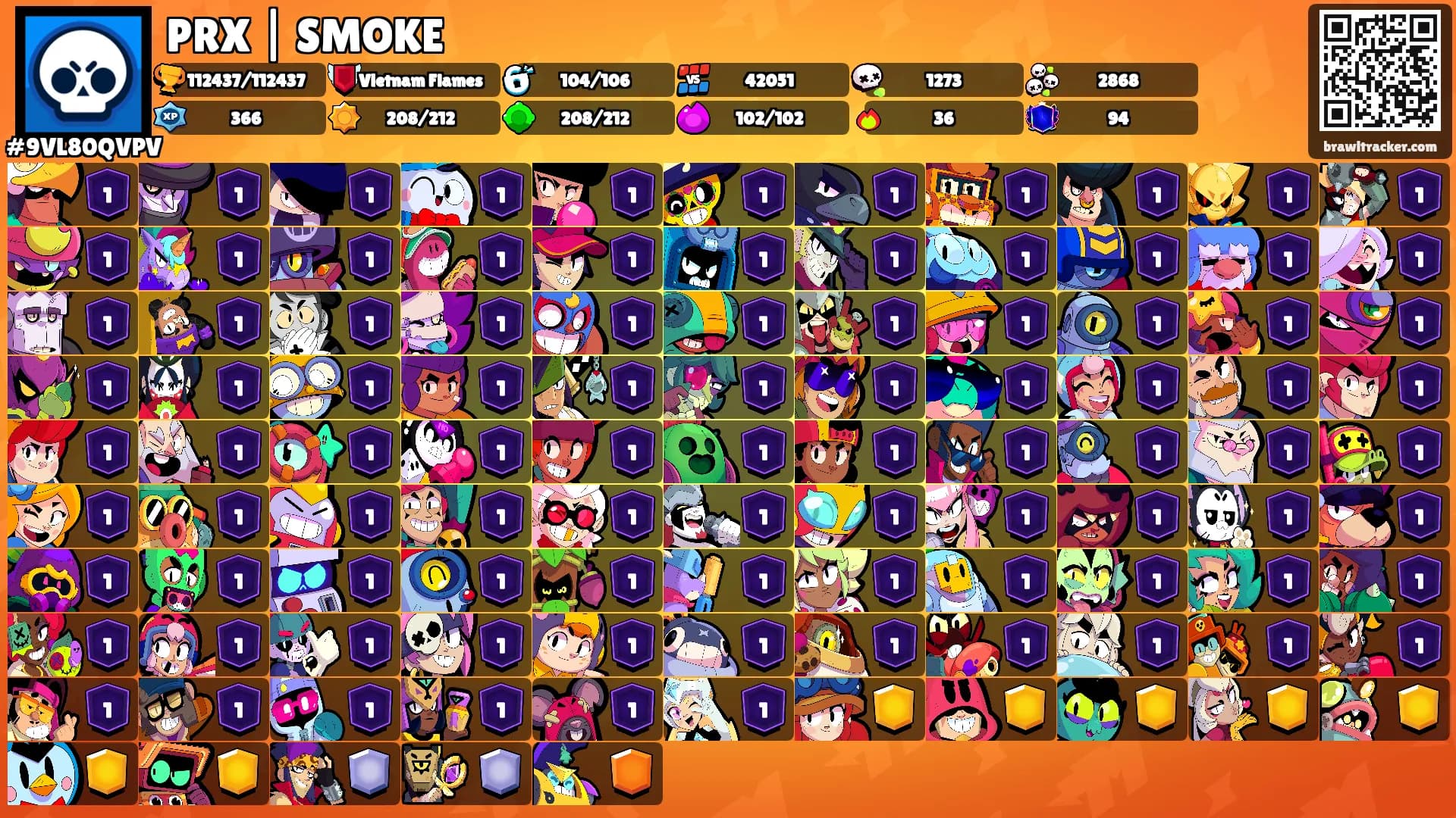 PRX | SMOKE's Ranks