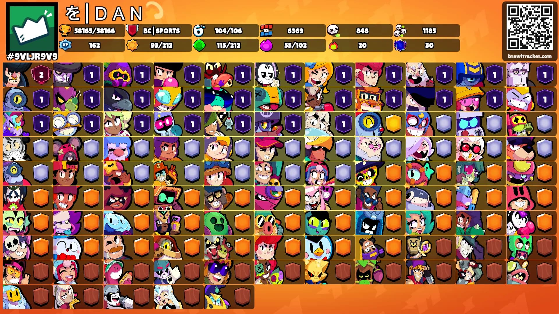 を|ＤＡＮ💫's Ranks