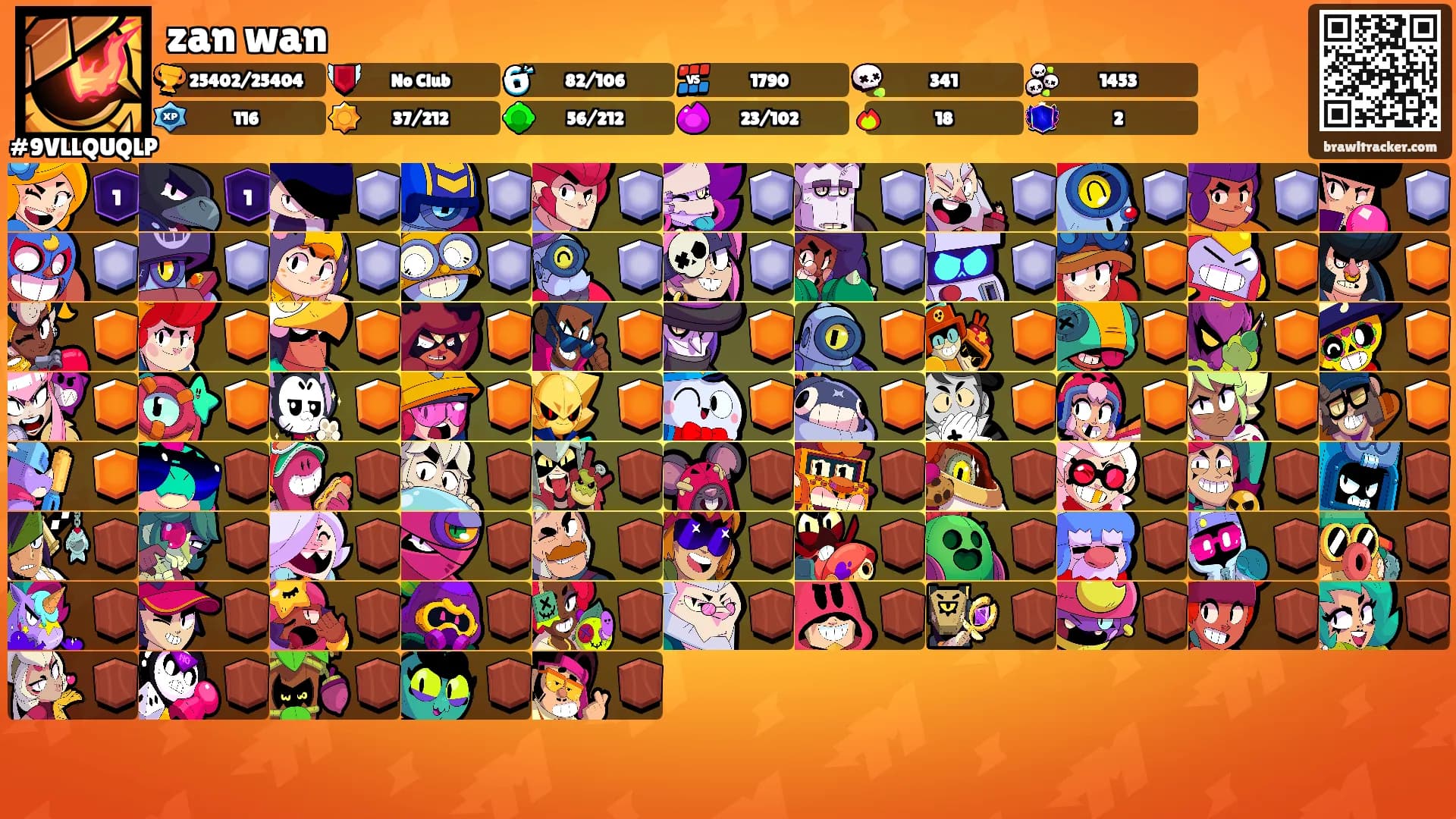 zan wan's Ranks