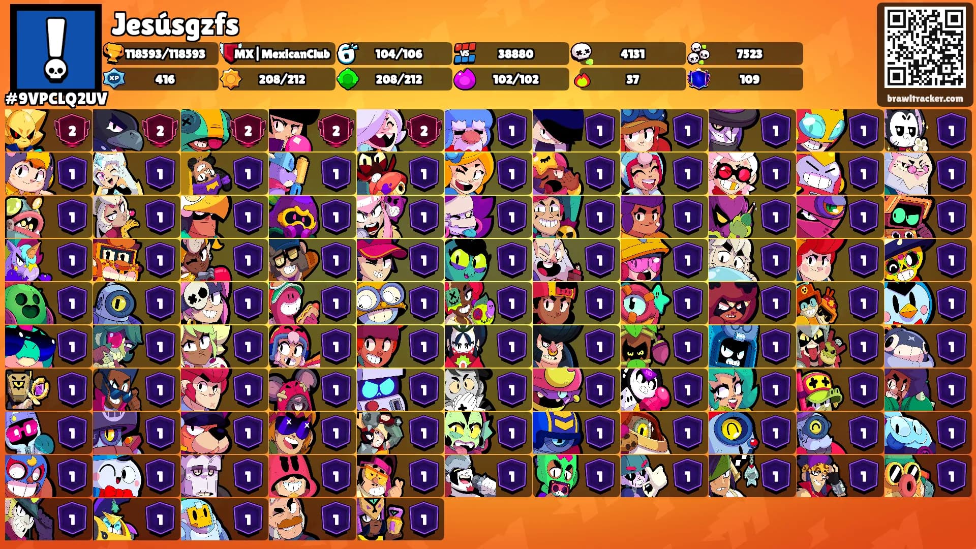 Jesúsgzfs's Ranks
