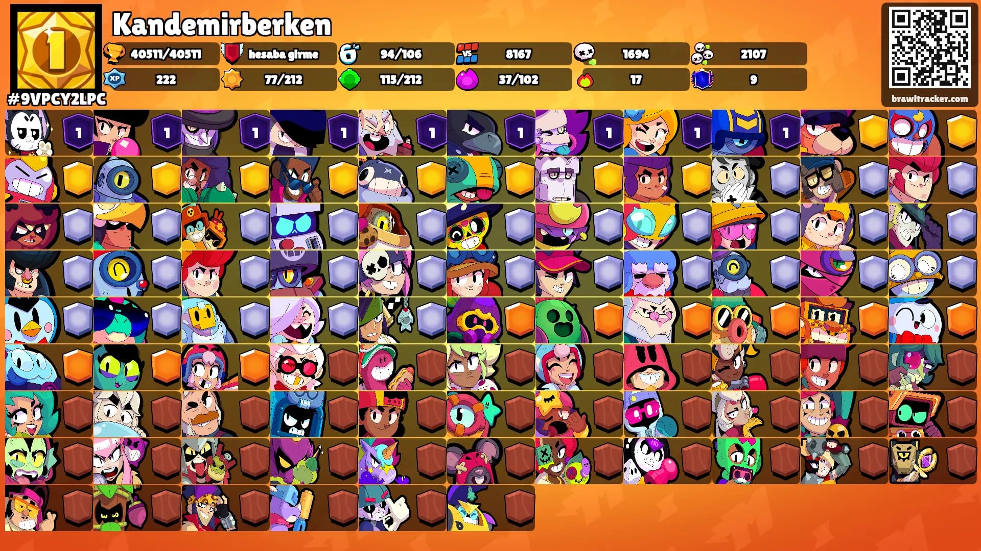 Kandemirberken's Ranks