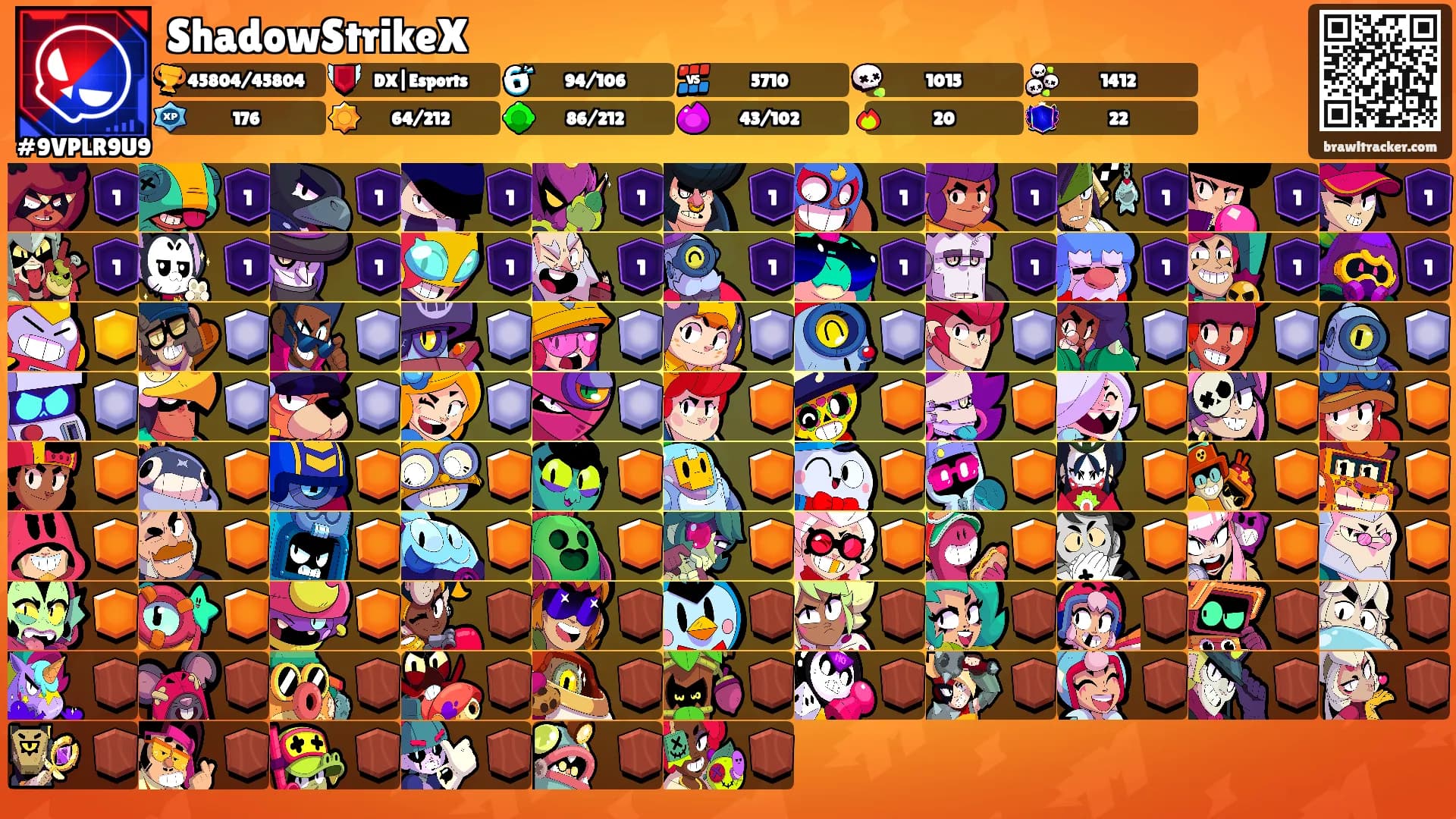 ShadowStrikeX's Ranks