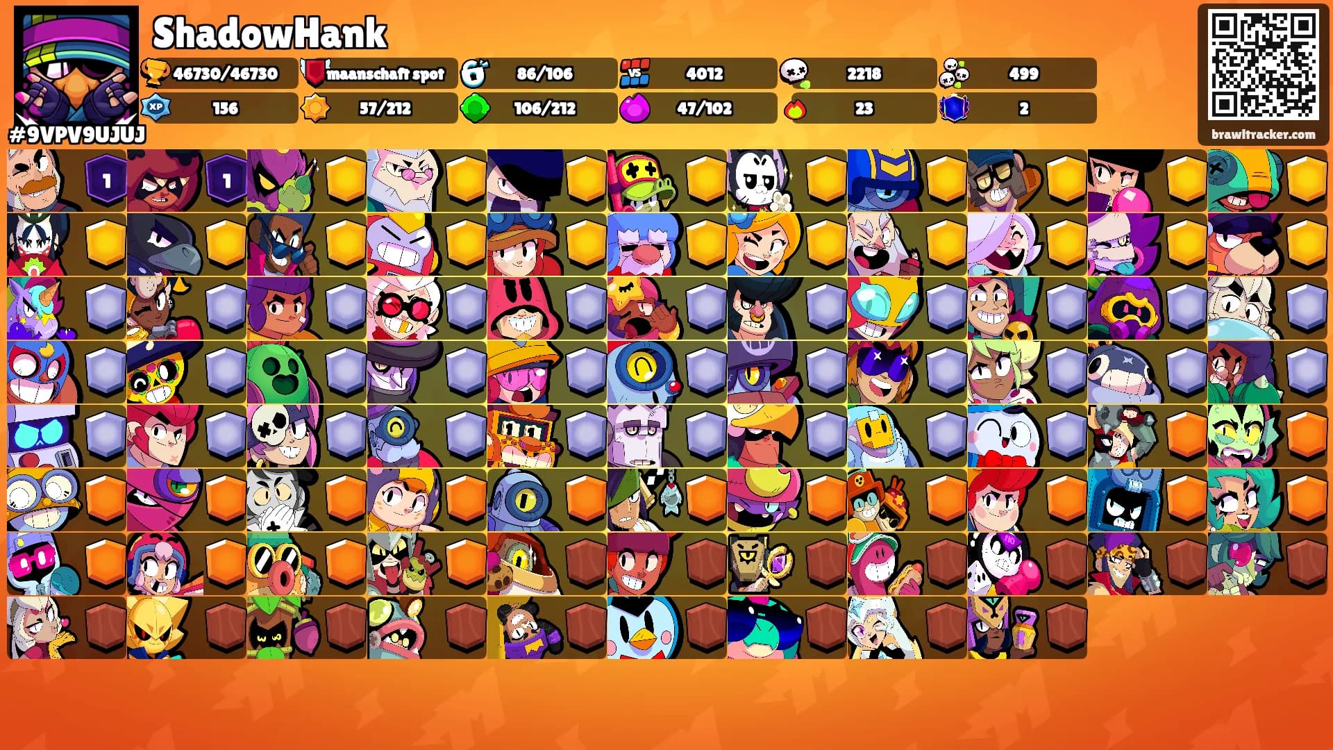 ShadowHank's Ranks