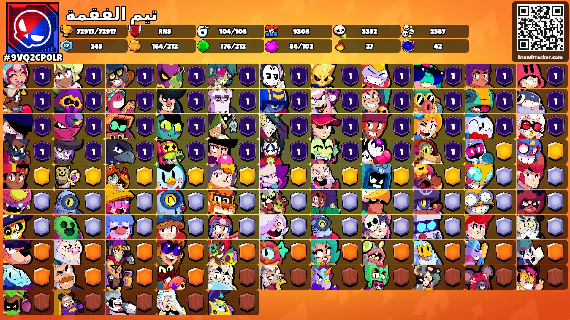 تيم الفقمة's Ranks