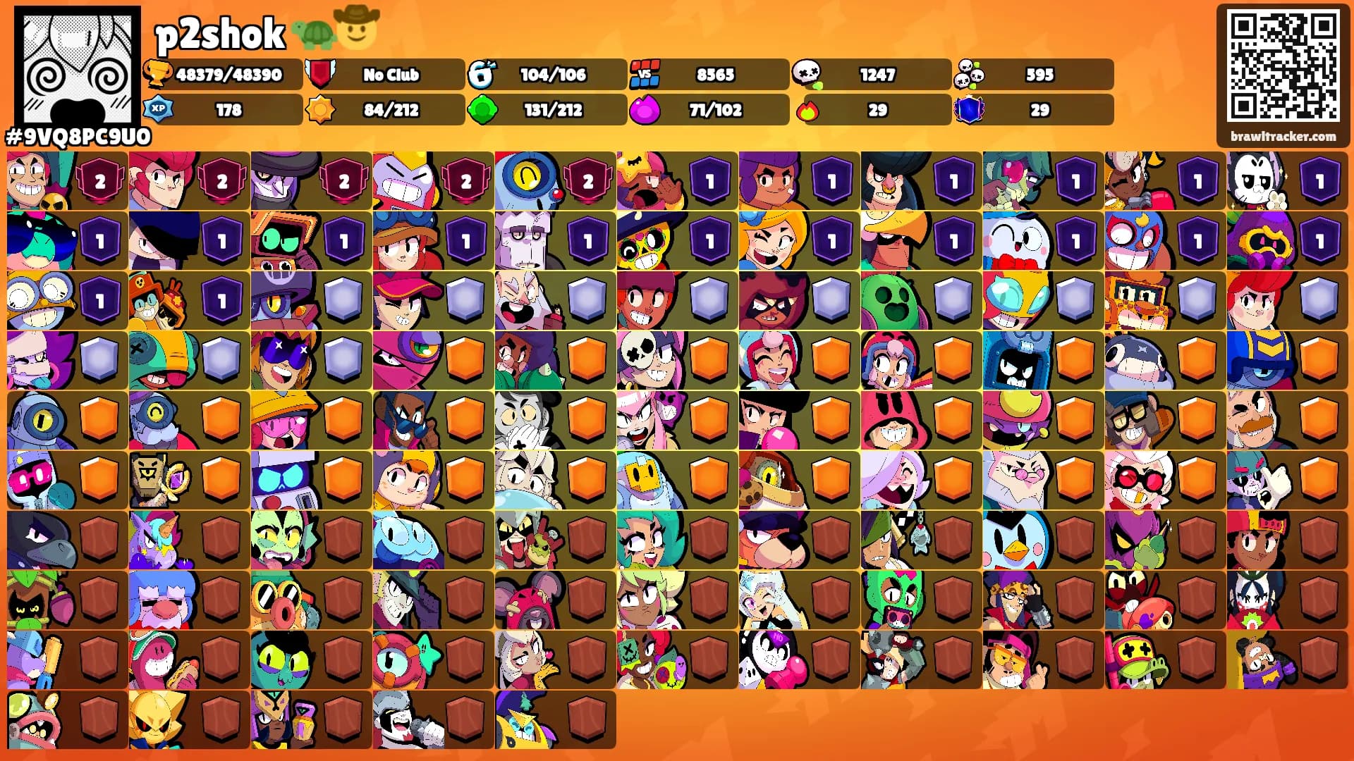 p2shok 🐢🤠's Ranks