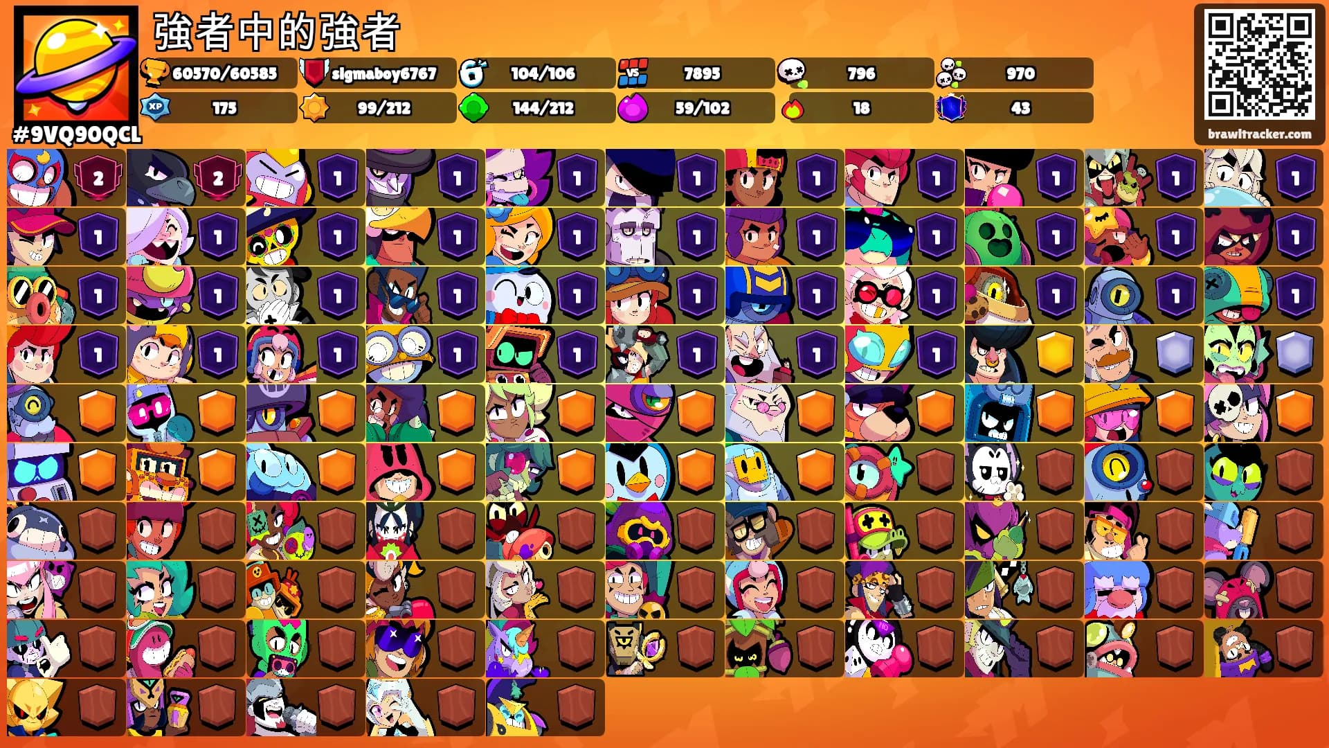 強者中的強者's Ranks