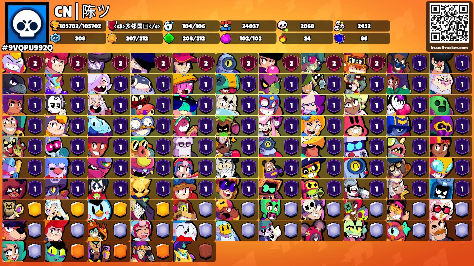 CN|陈ツ's Ranks