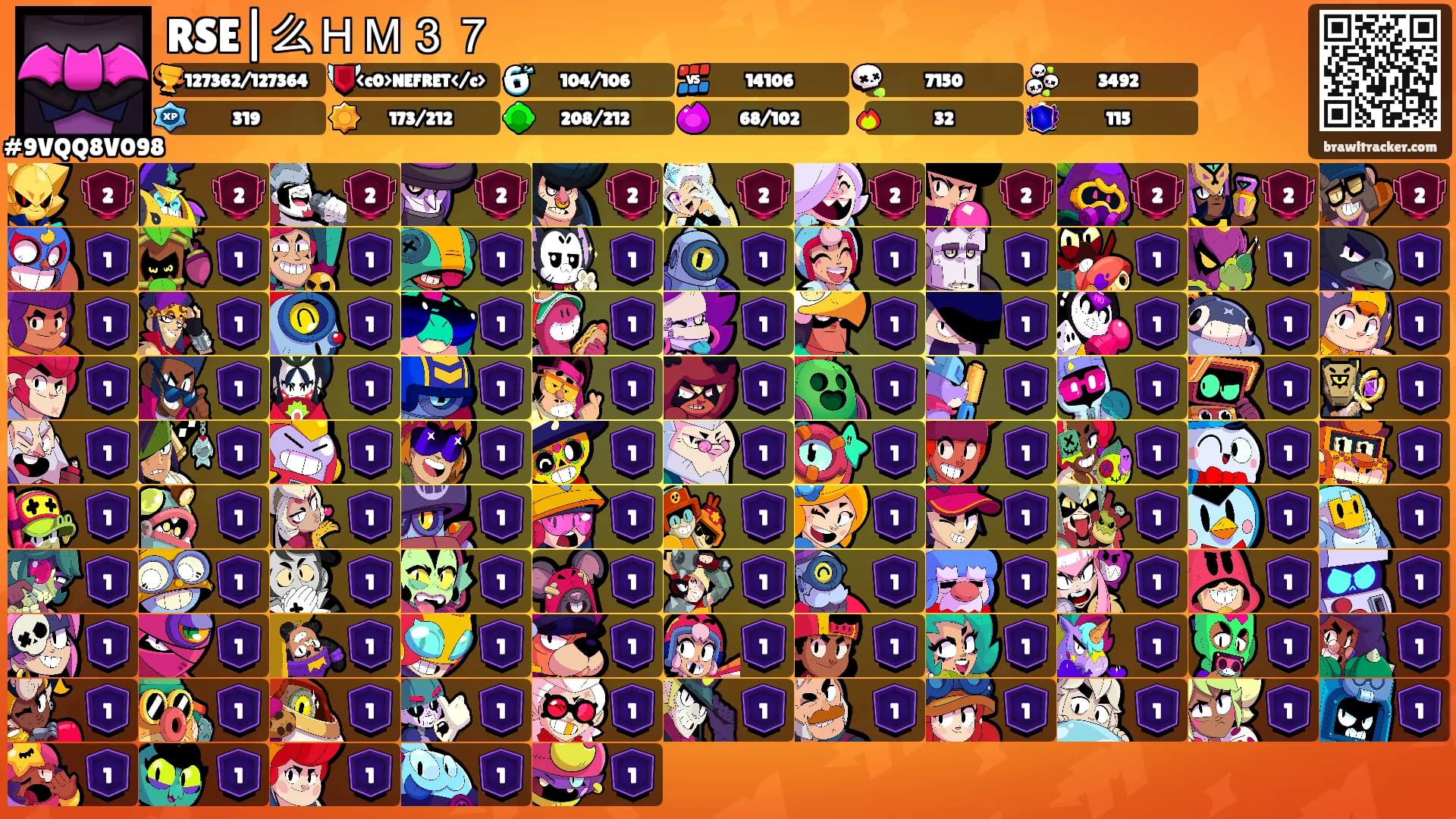 RSE|么ＨＭ３７'s Ranks
