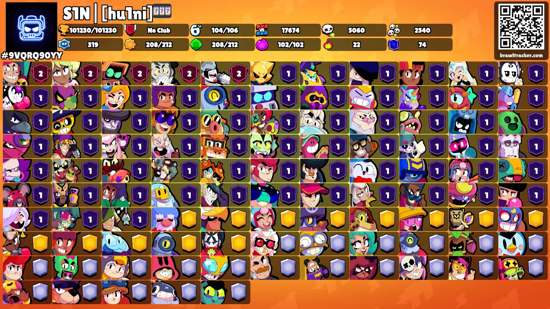 S1N|[hu1ni]🎰's Ranks