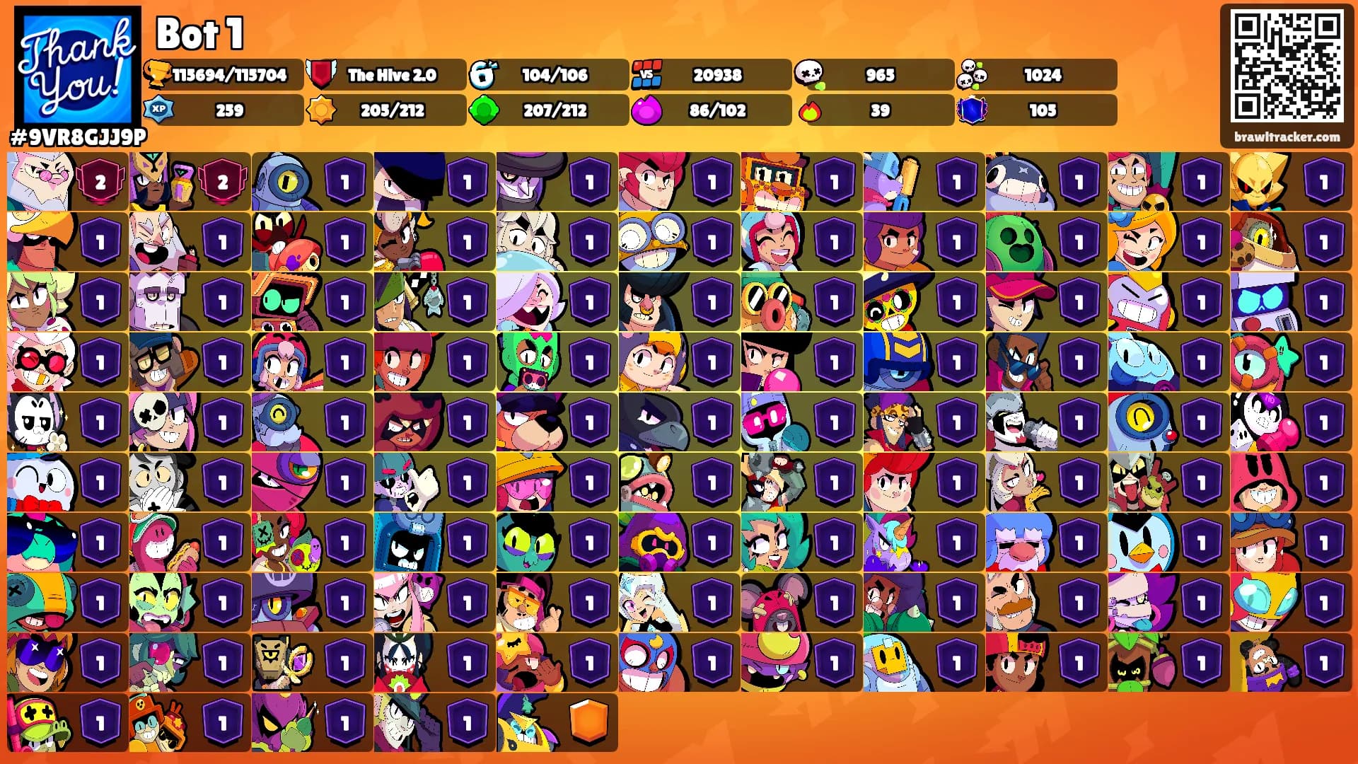 Bot 1's Ranks