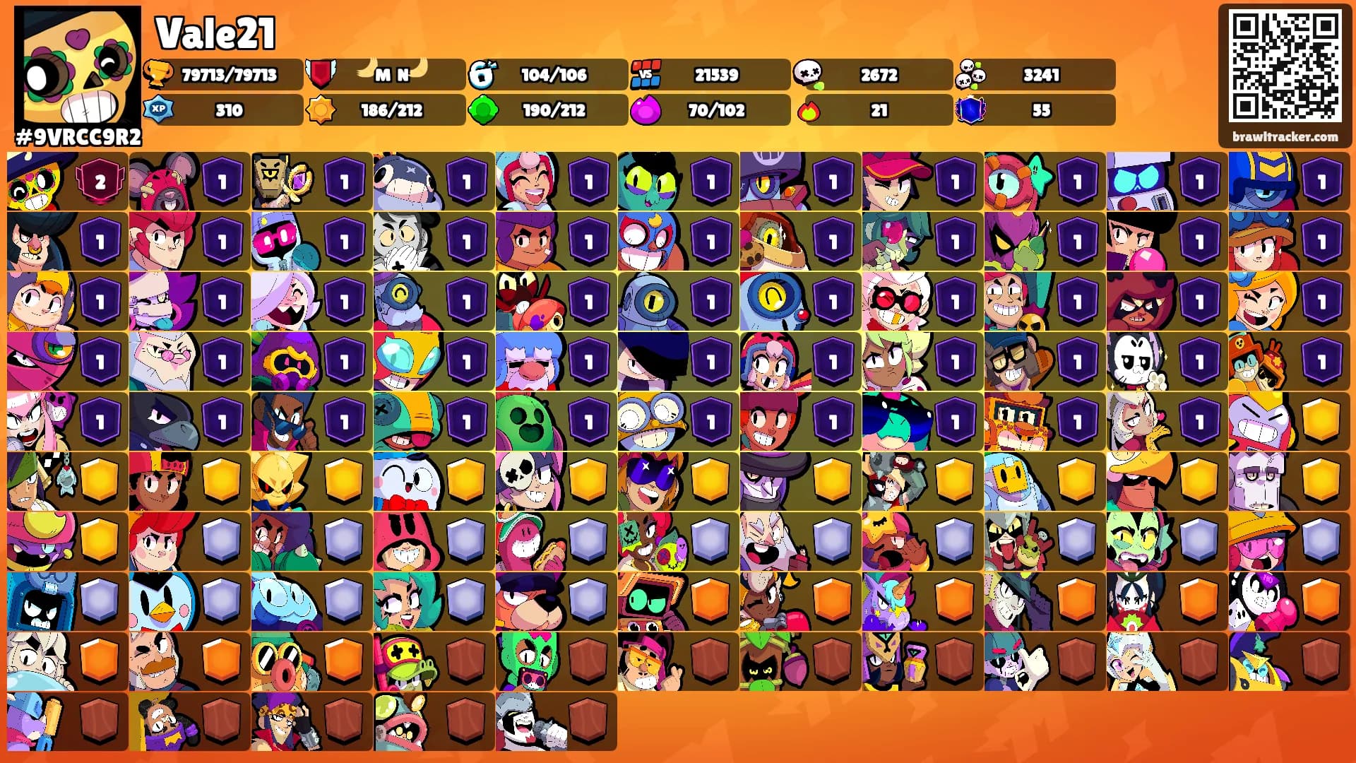 Vale21's Ranks