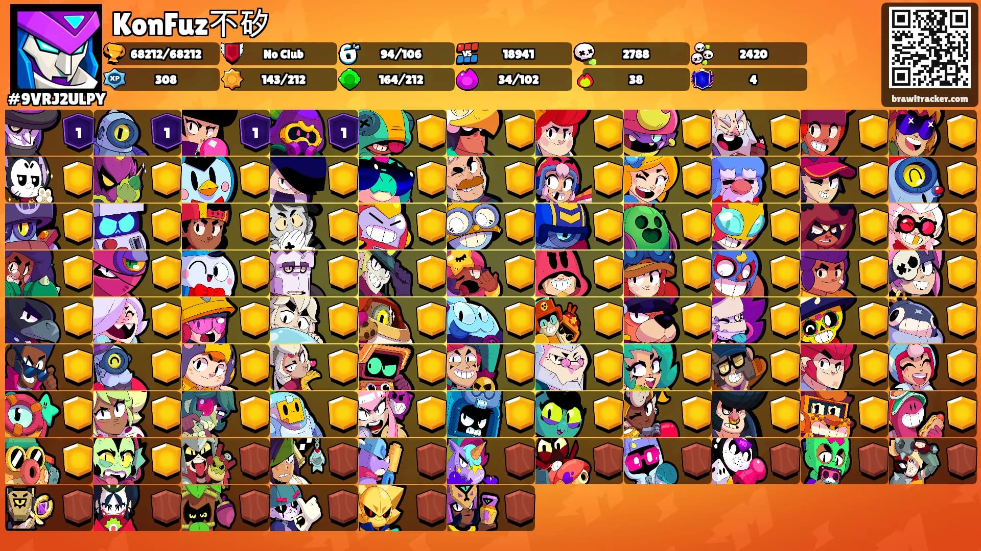 KonFuz不矽's Ranks