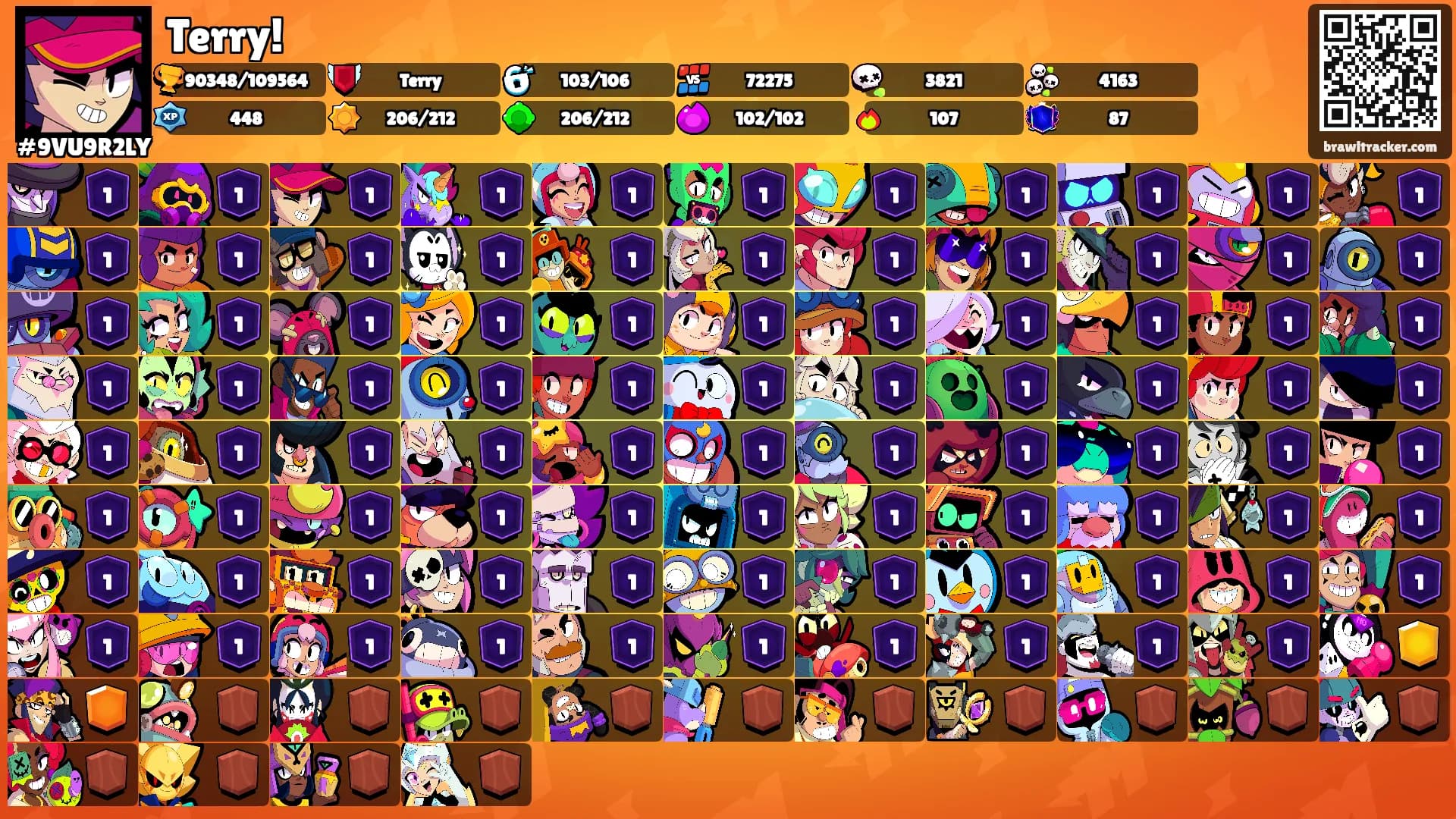 Terry!'s Ranks