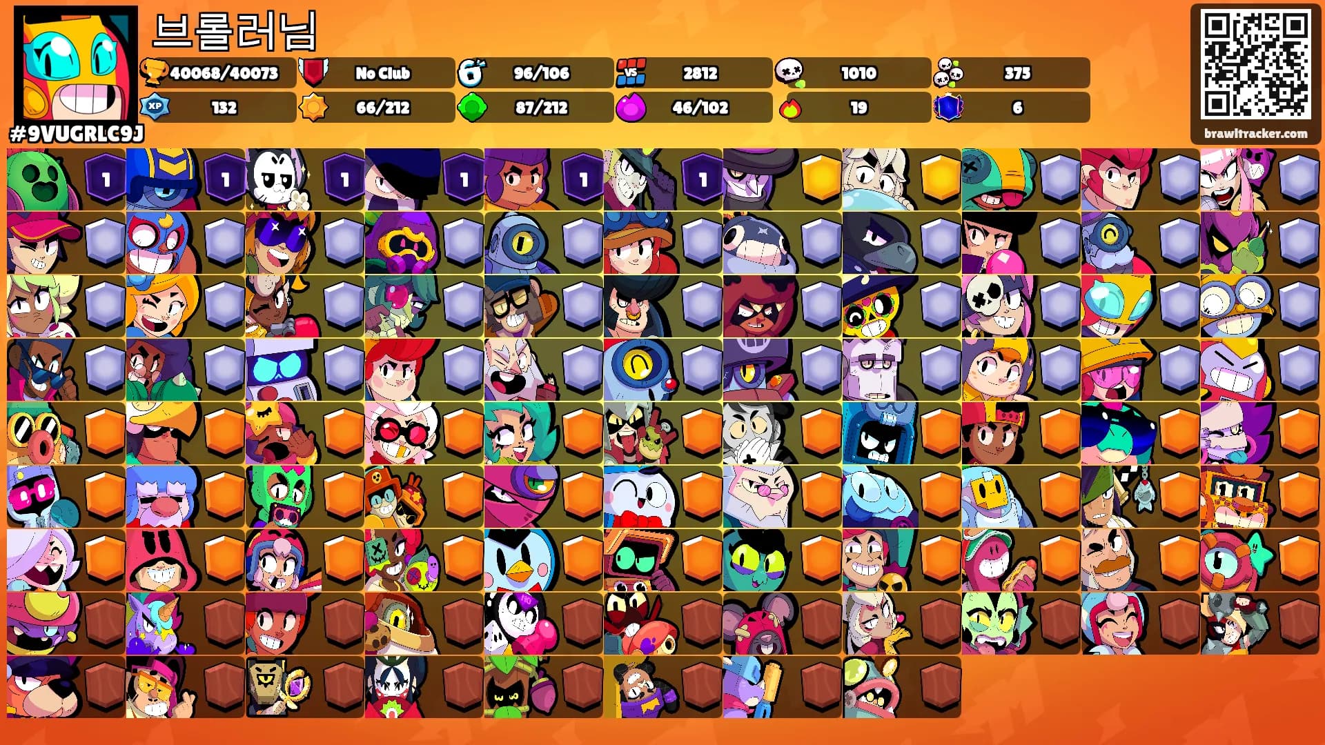 브롤러님's Ranks