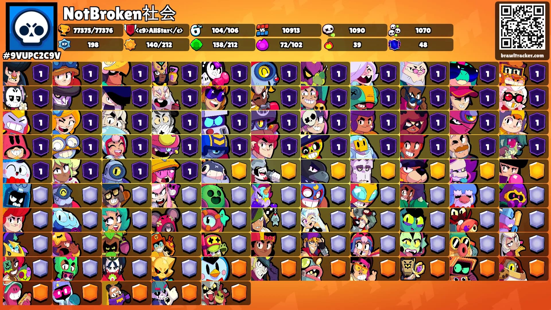 NotBroken社会's Ranks