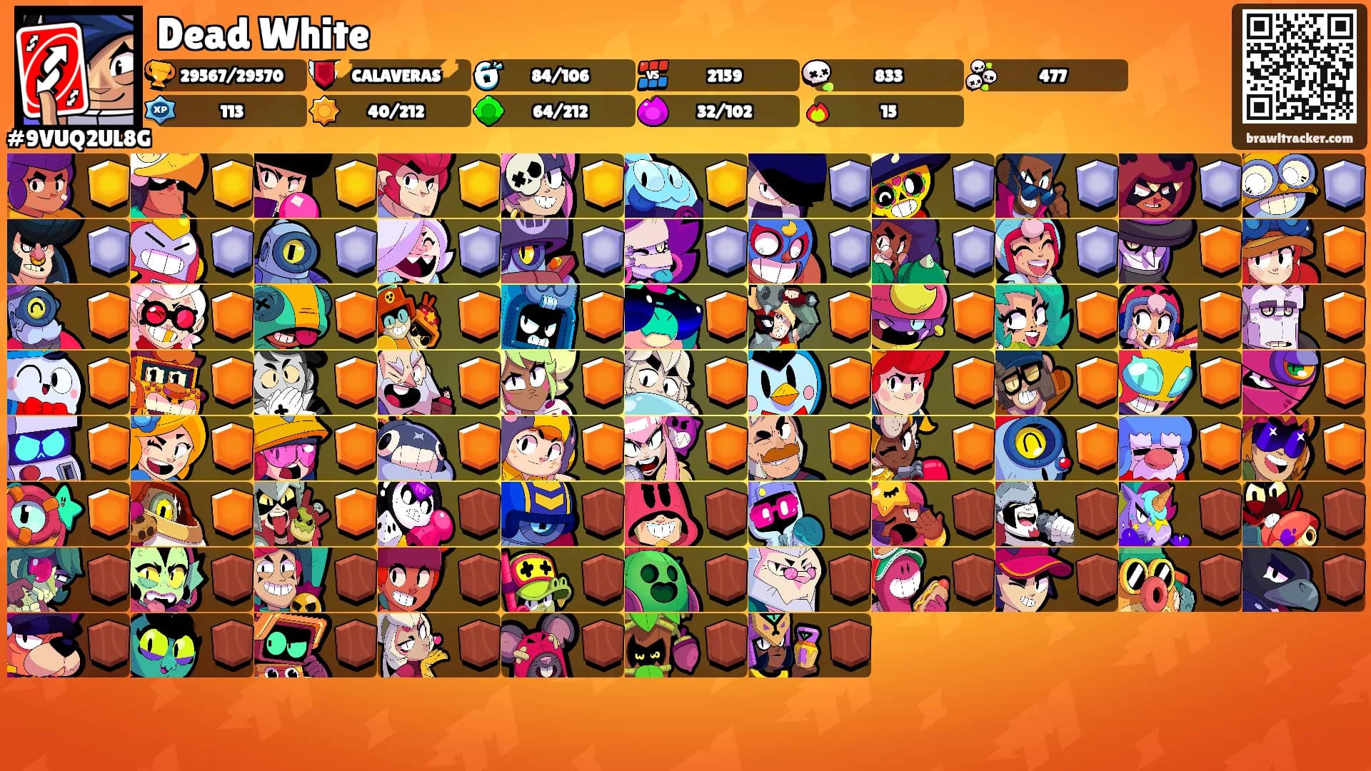 Dead White's Ranks