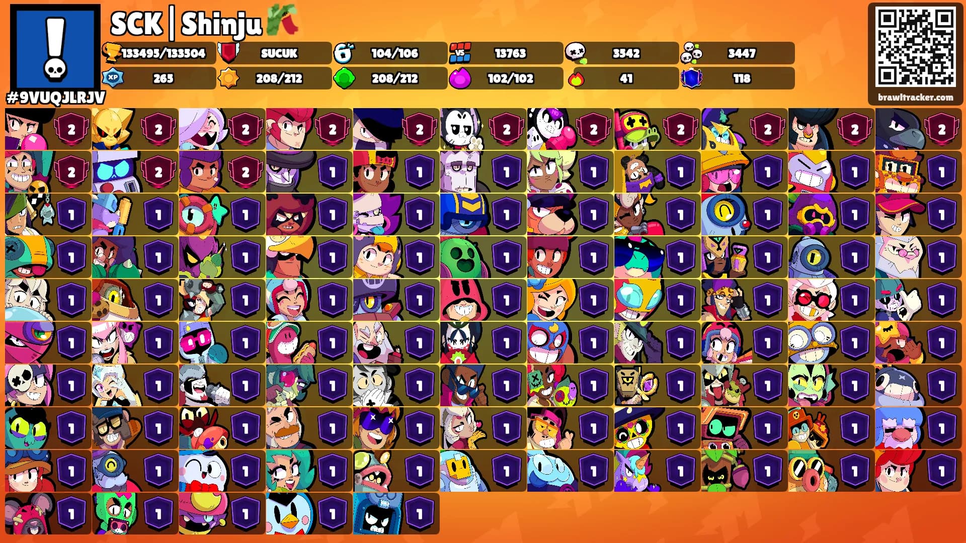 SCK|Shinju 🎋's Ranks