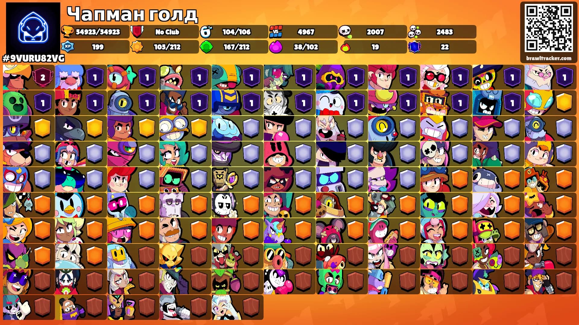 Чапман голд's Ranks