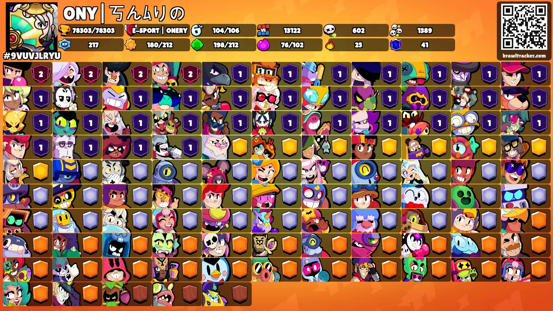 ONY|丂んﾑりの's Ranks