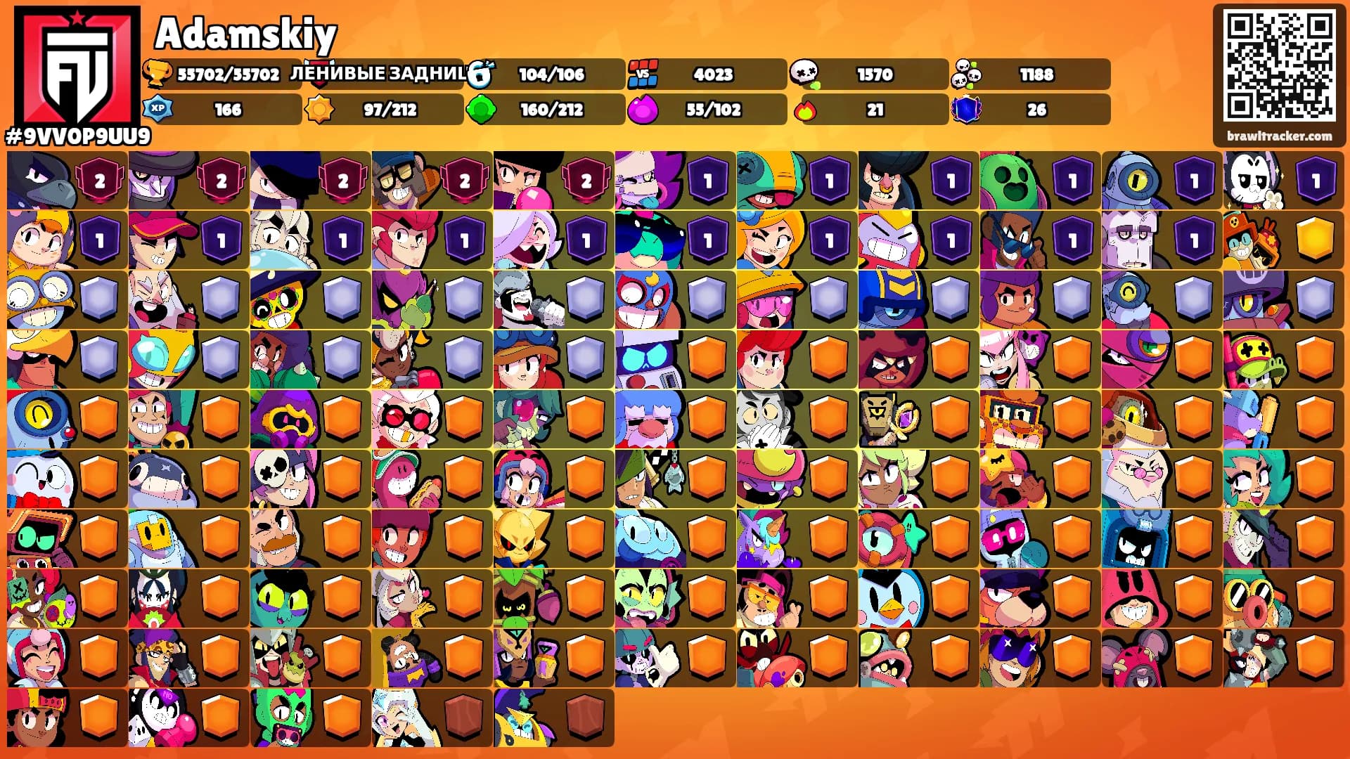 Adamskiy's Ranks