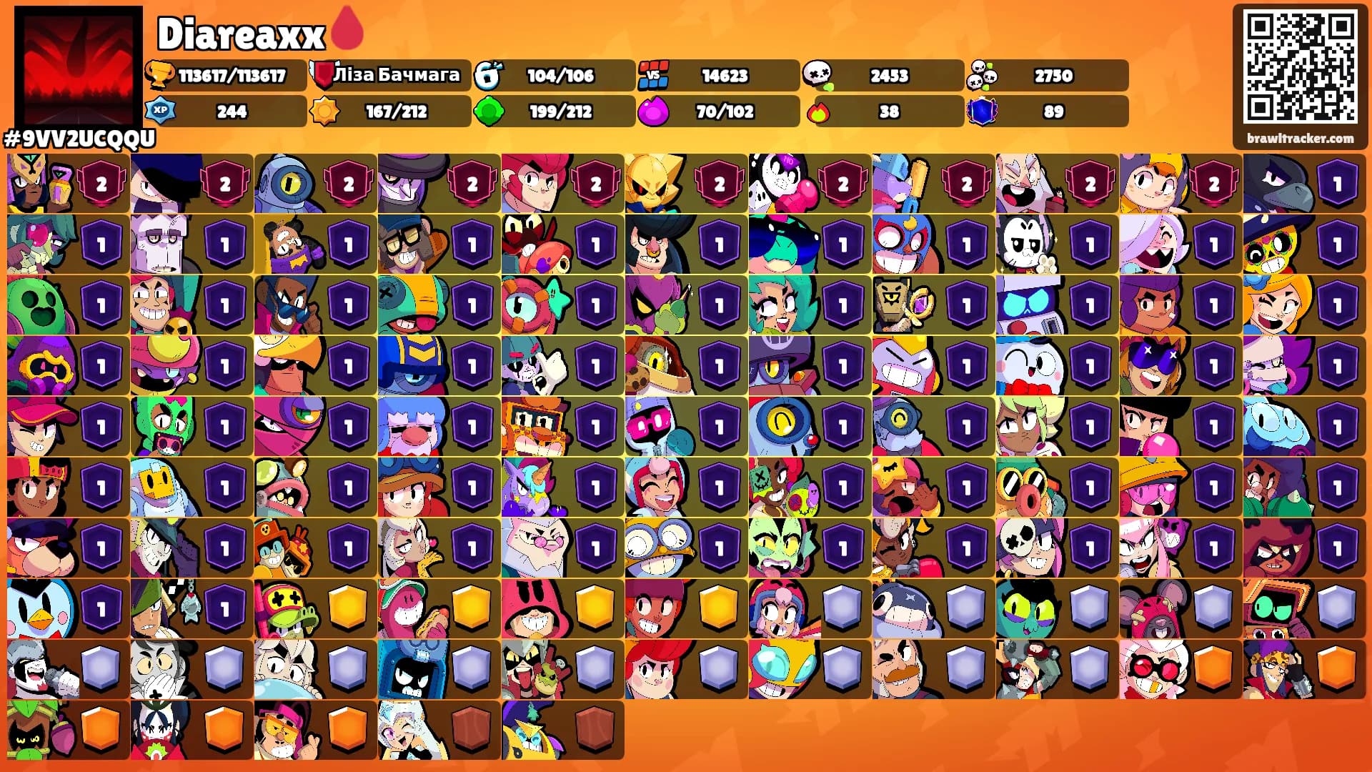 Diareaxx🩸's Ranks