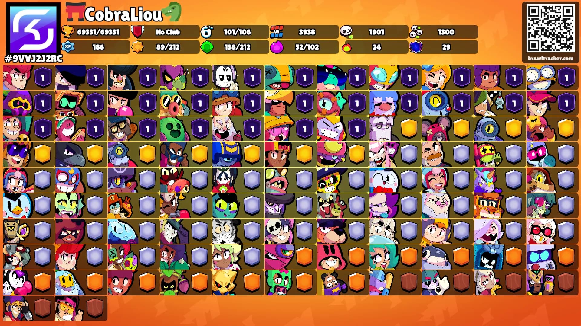 ⛩️CobraLiou🐲's Ranks