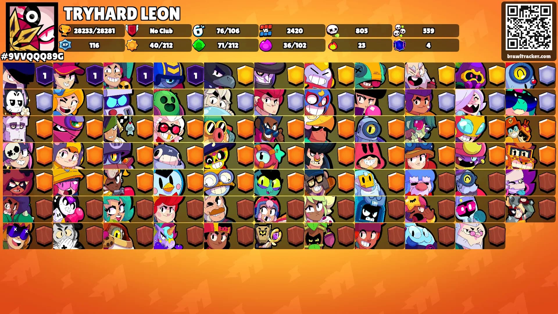 TRYHARD LEON's Ranks