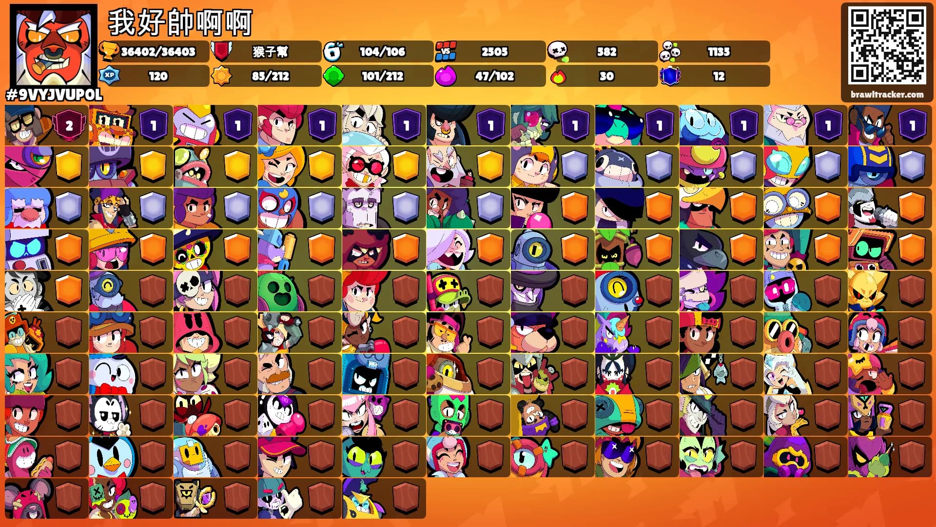我好帥啊啊's Ranks