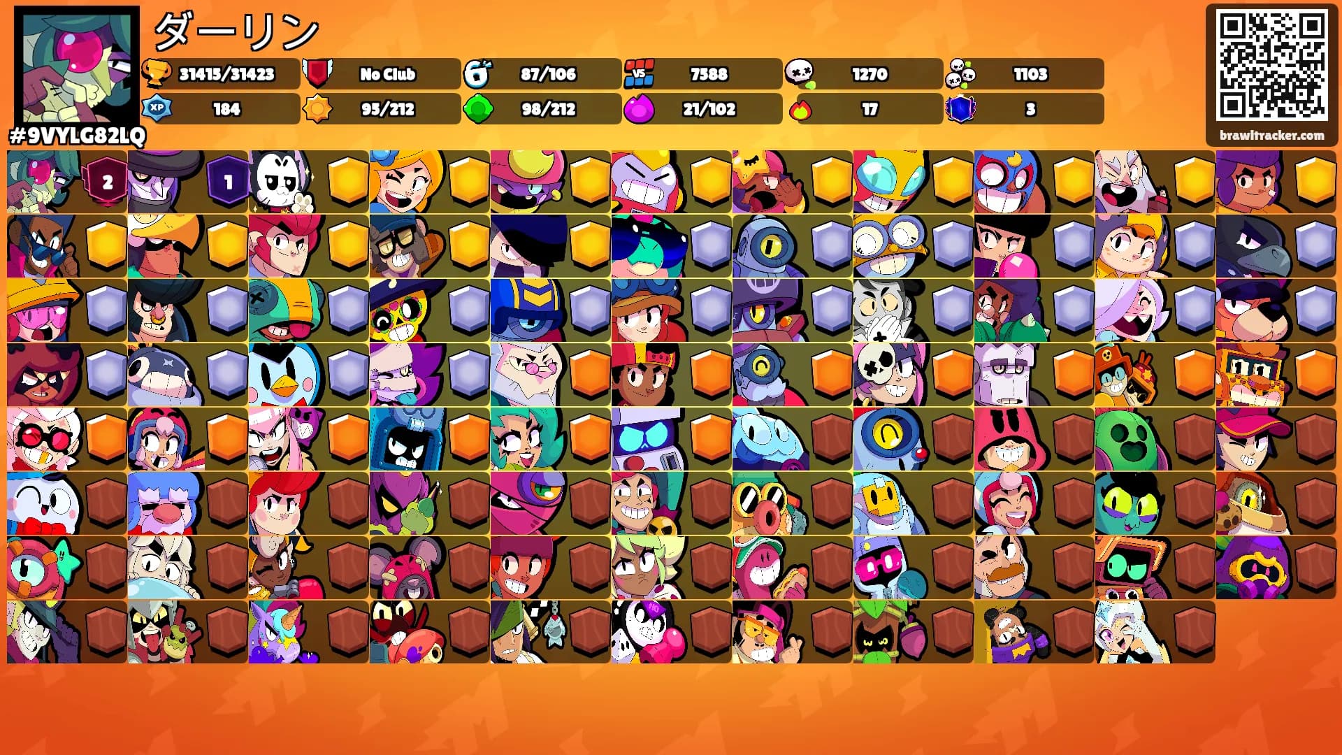 ダーリン's Ranks