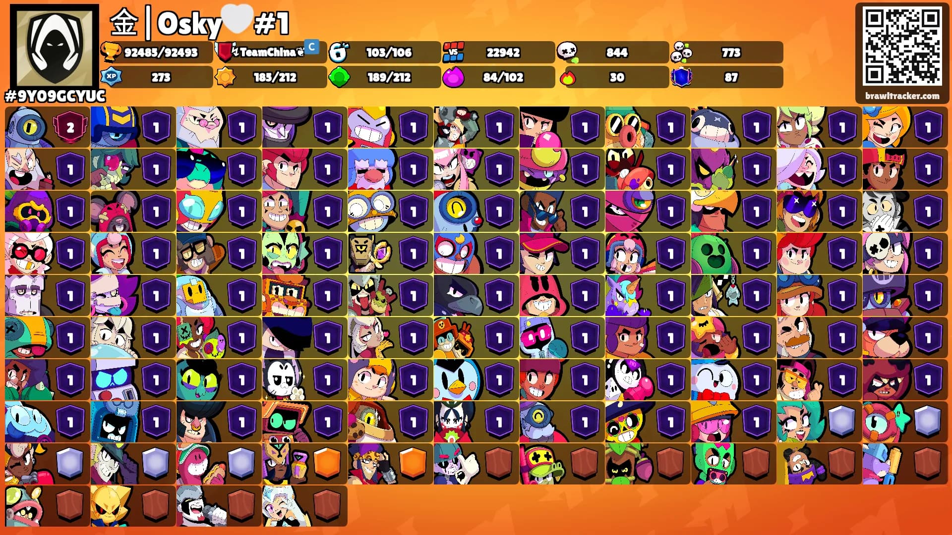 金|Osky🤍#1's Ranks
