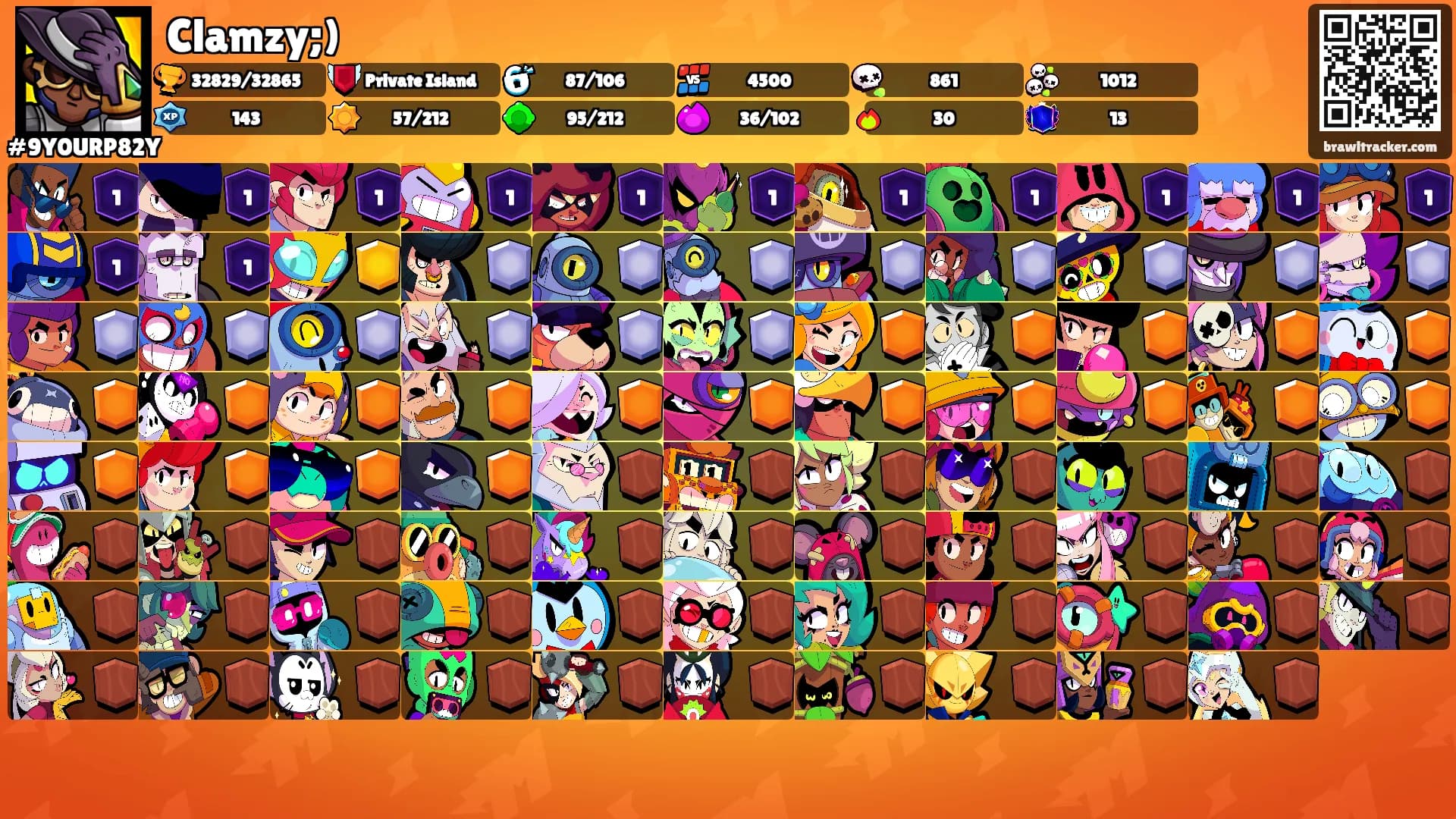 Clamzy;)'s Ranks