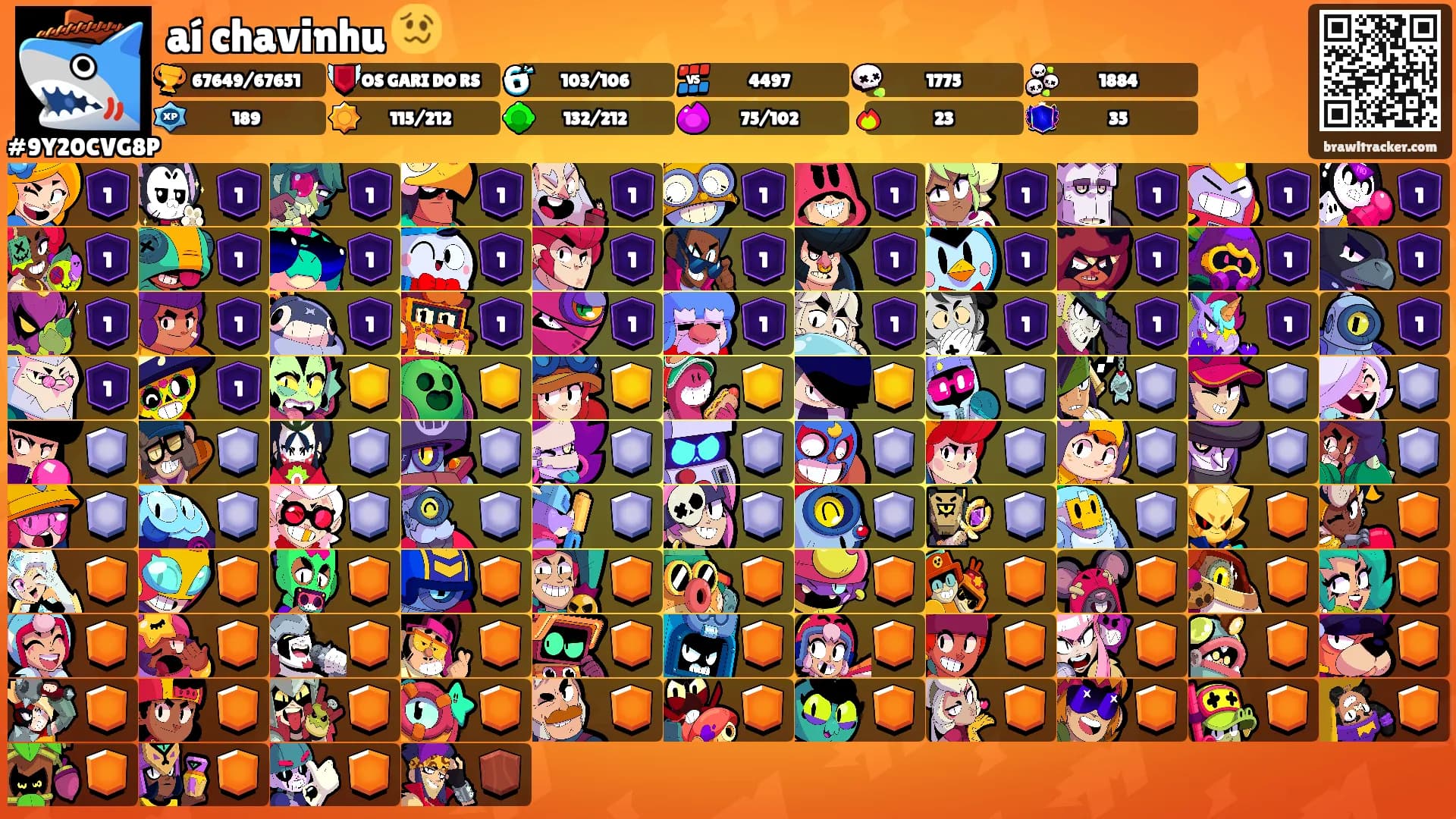 aí chavinhu 🥴's Ranks