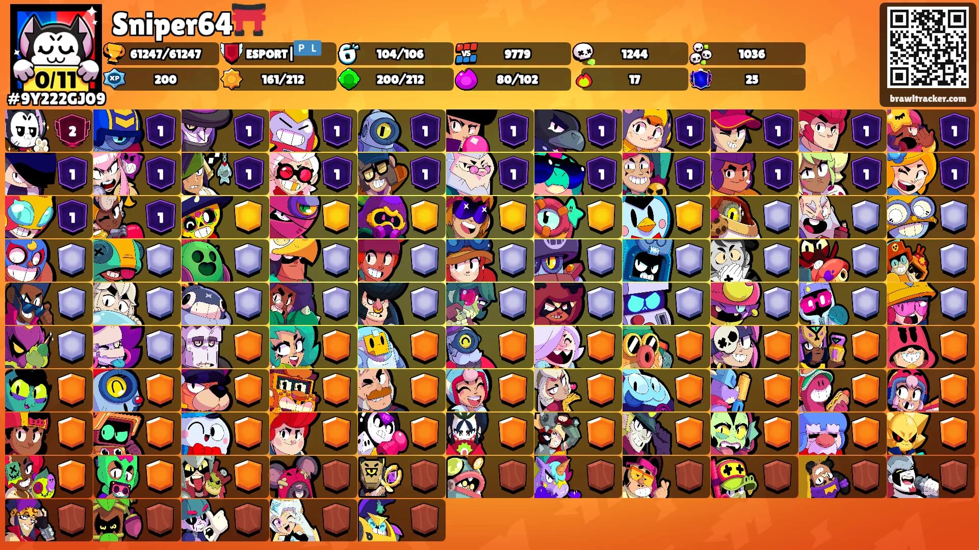 Sniper64⛩️'s Ranks