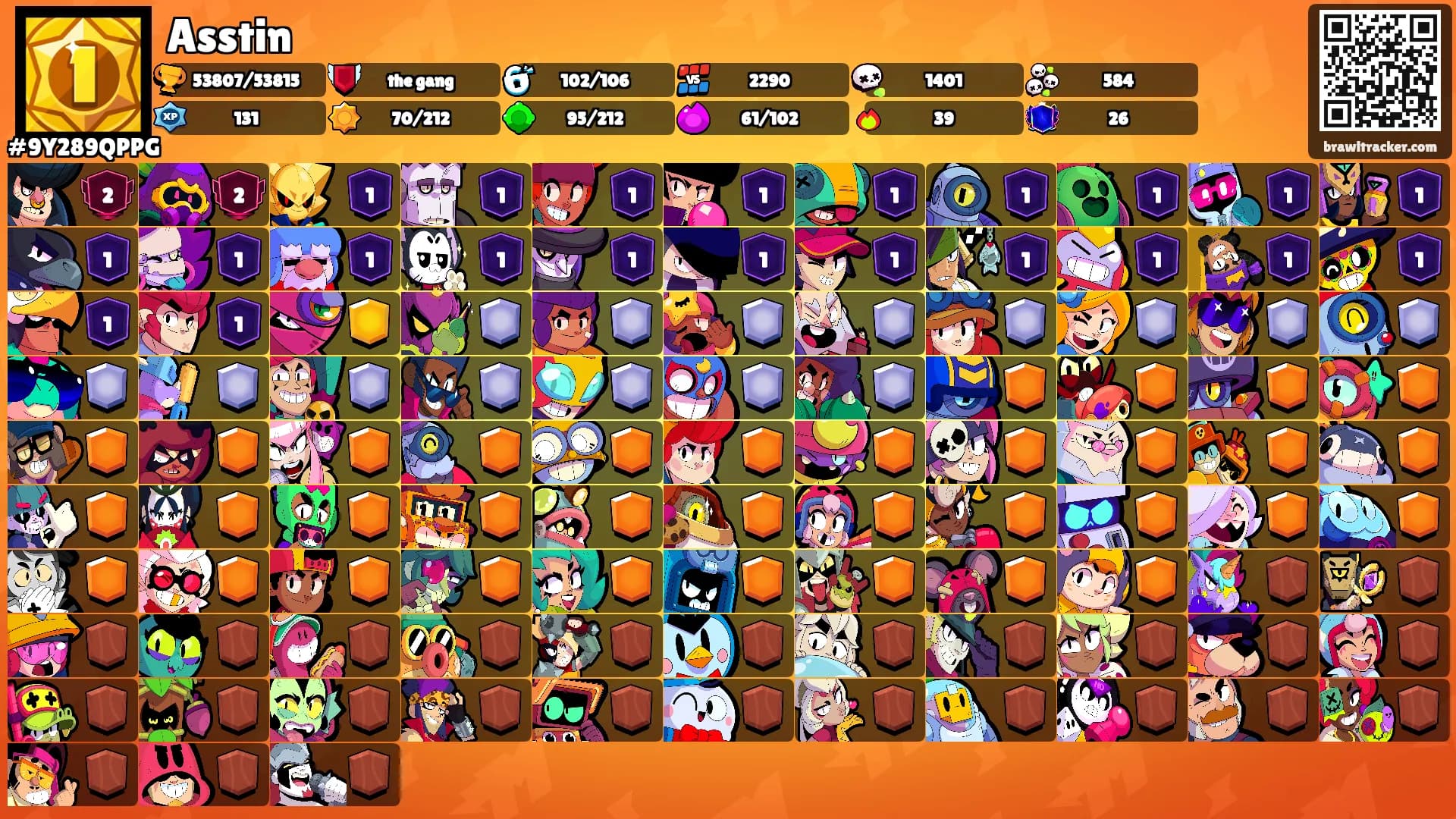 Asstin's Ranks