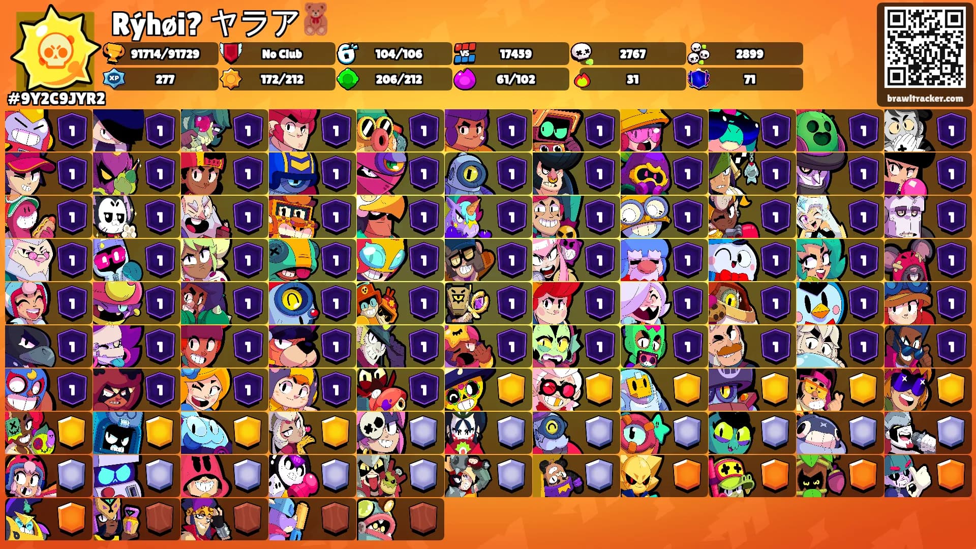 Rýhøi? ヤラア🧸's Ranks