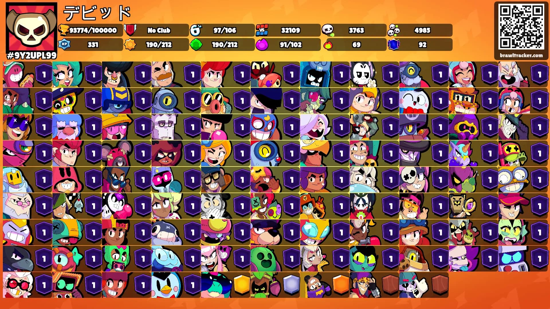 デビッド's Ranks