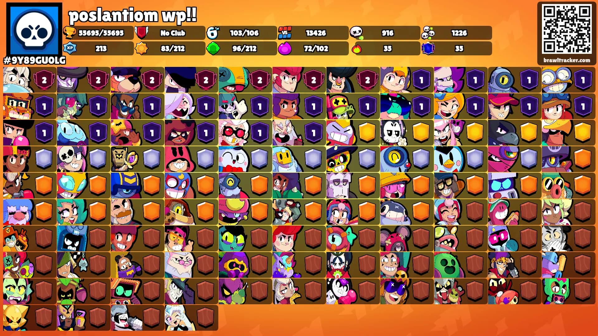 poslantiom wp!!'s Ranks