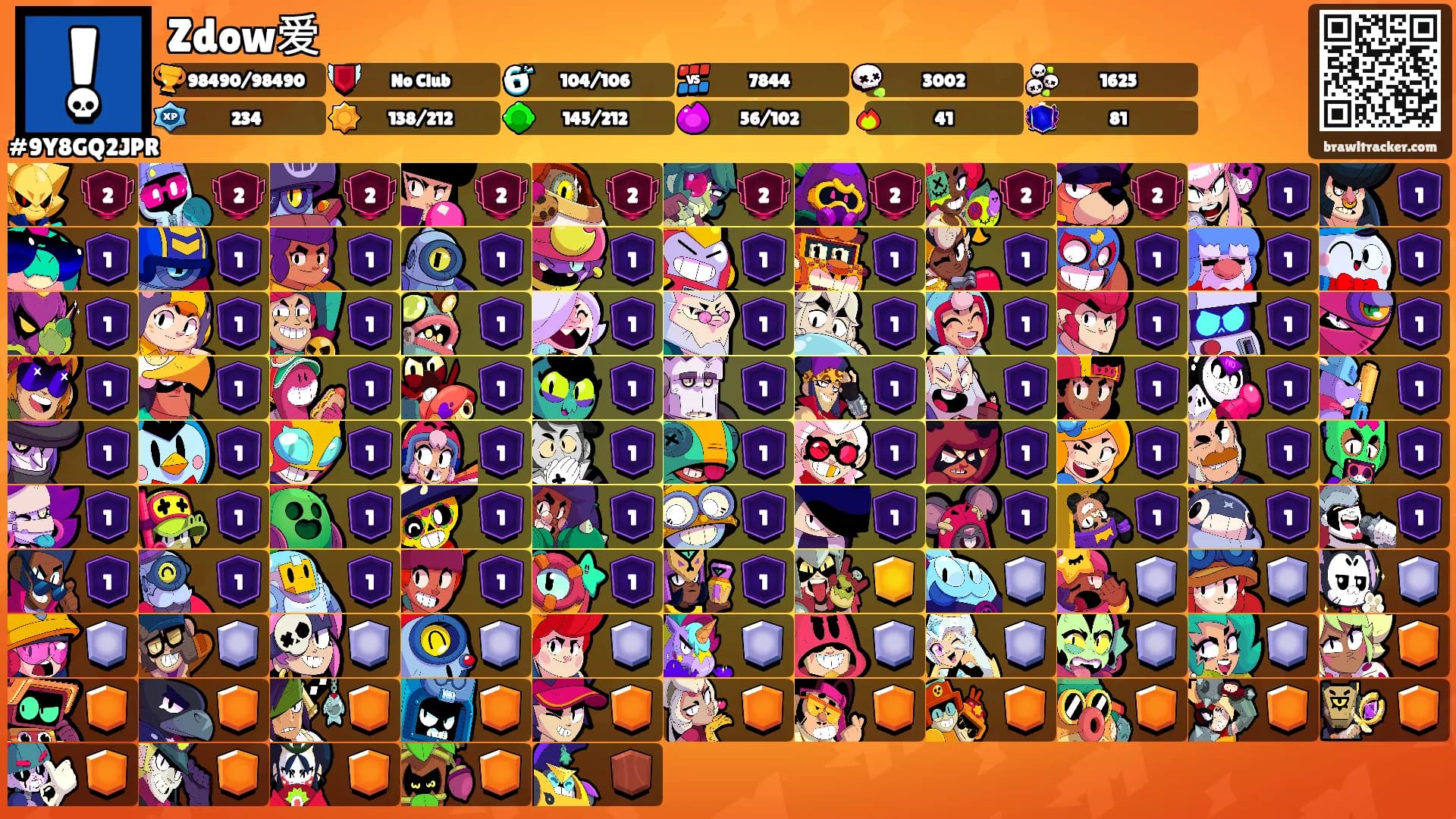 Zdow爱's Ranks