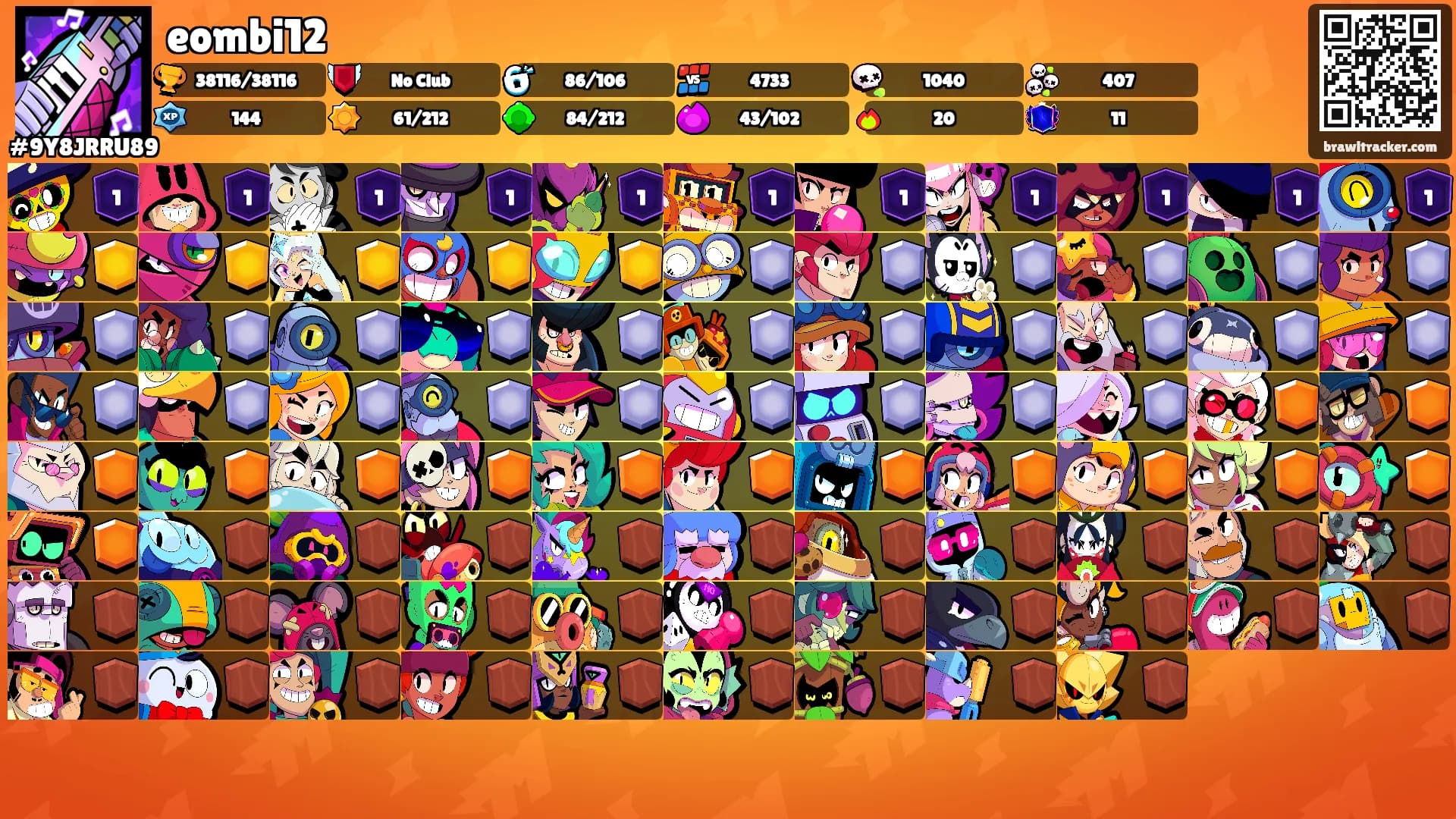 eombi12's Ranks