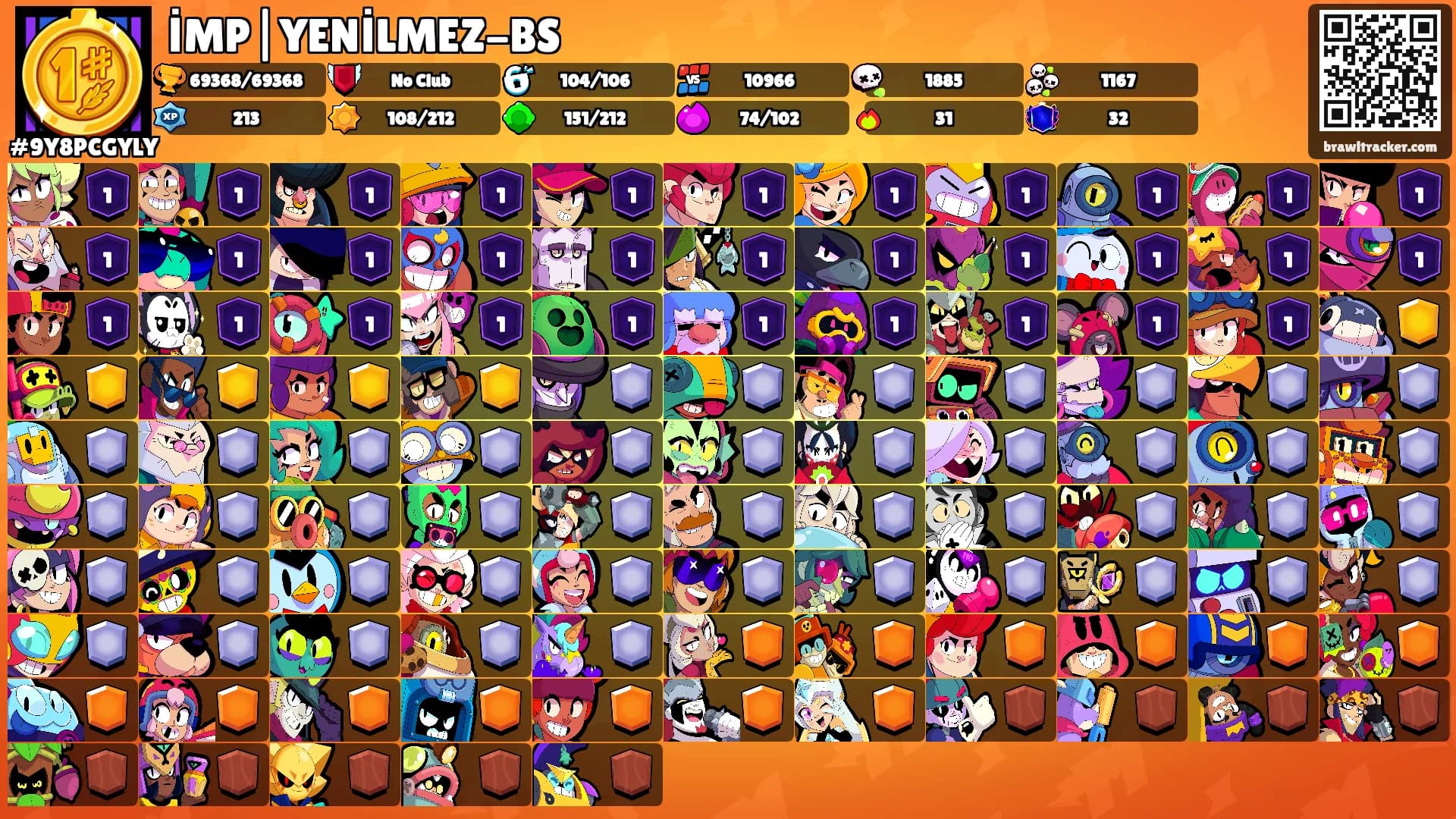 İMP|YENİLMEZ-BS's Ranks