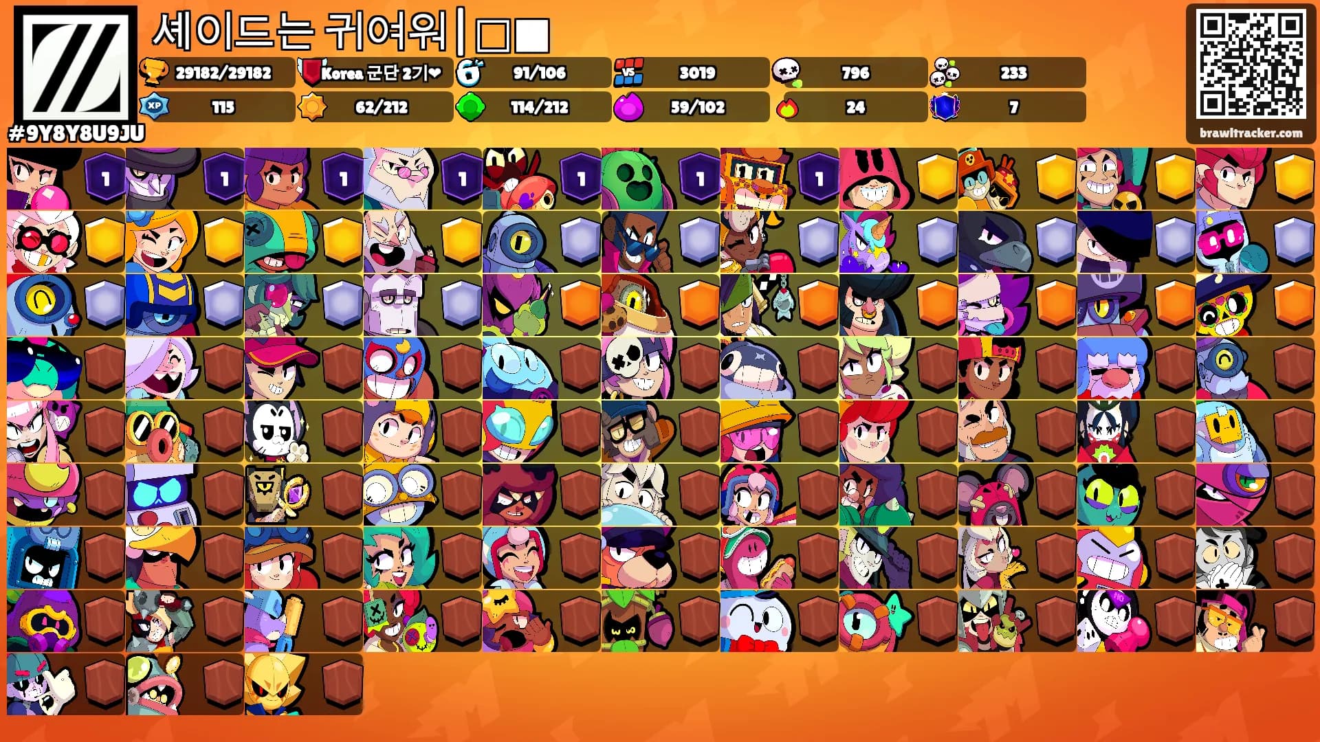 셰이드는 귀여워|□■'s Ranks