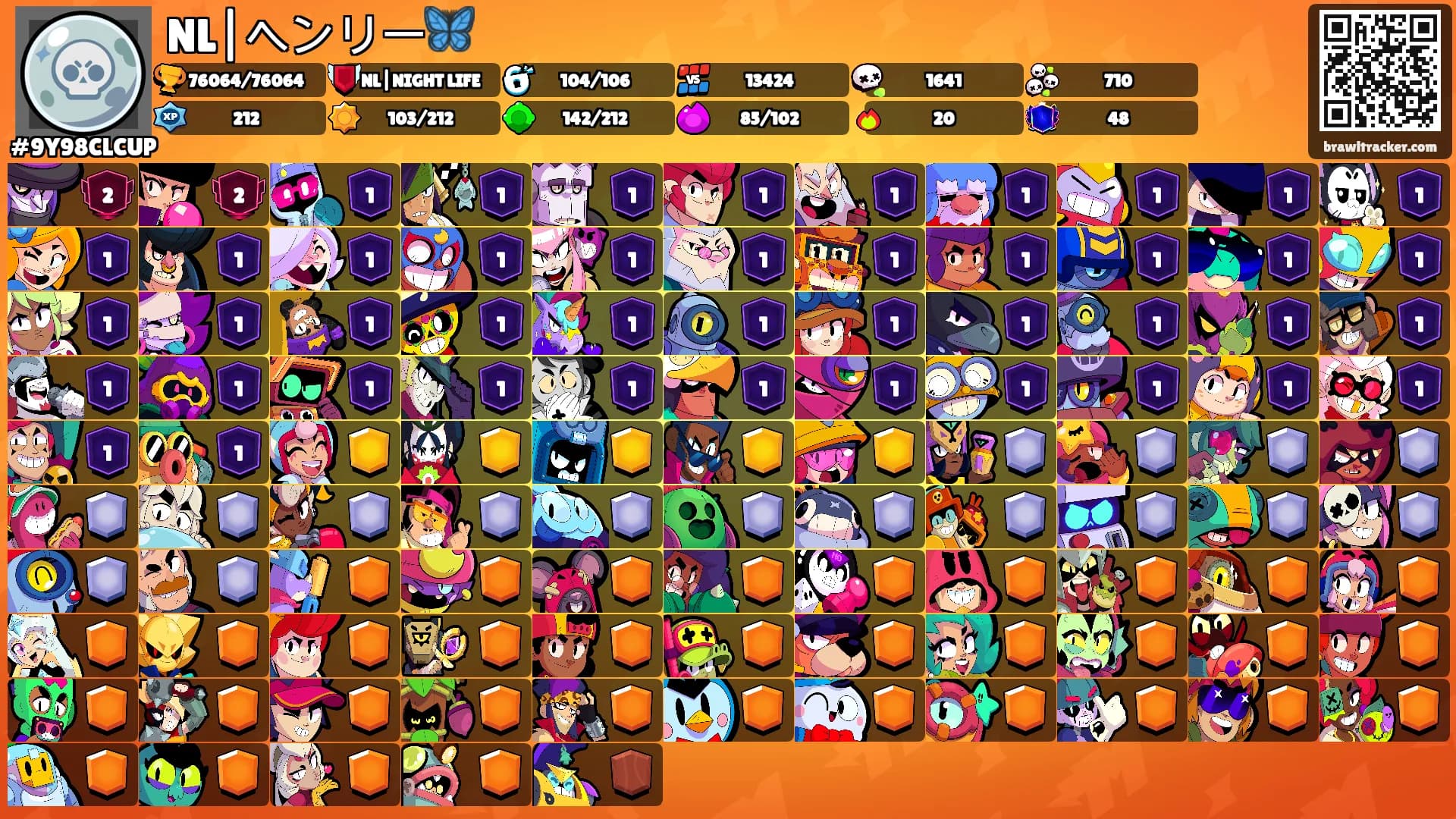 NL|ヘンリー🦋's Ranks
