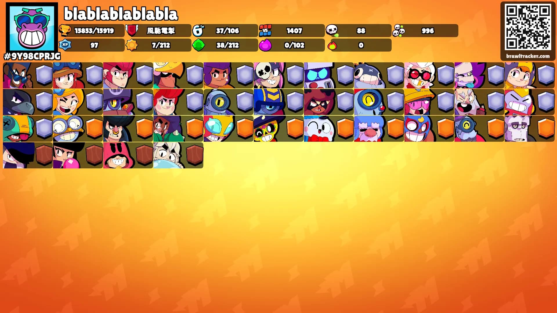 blablablablabla's Ranks