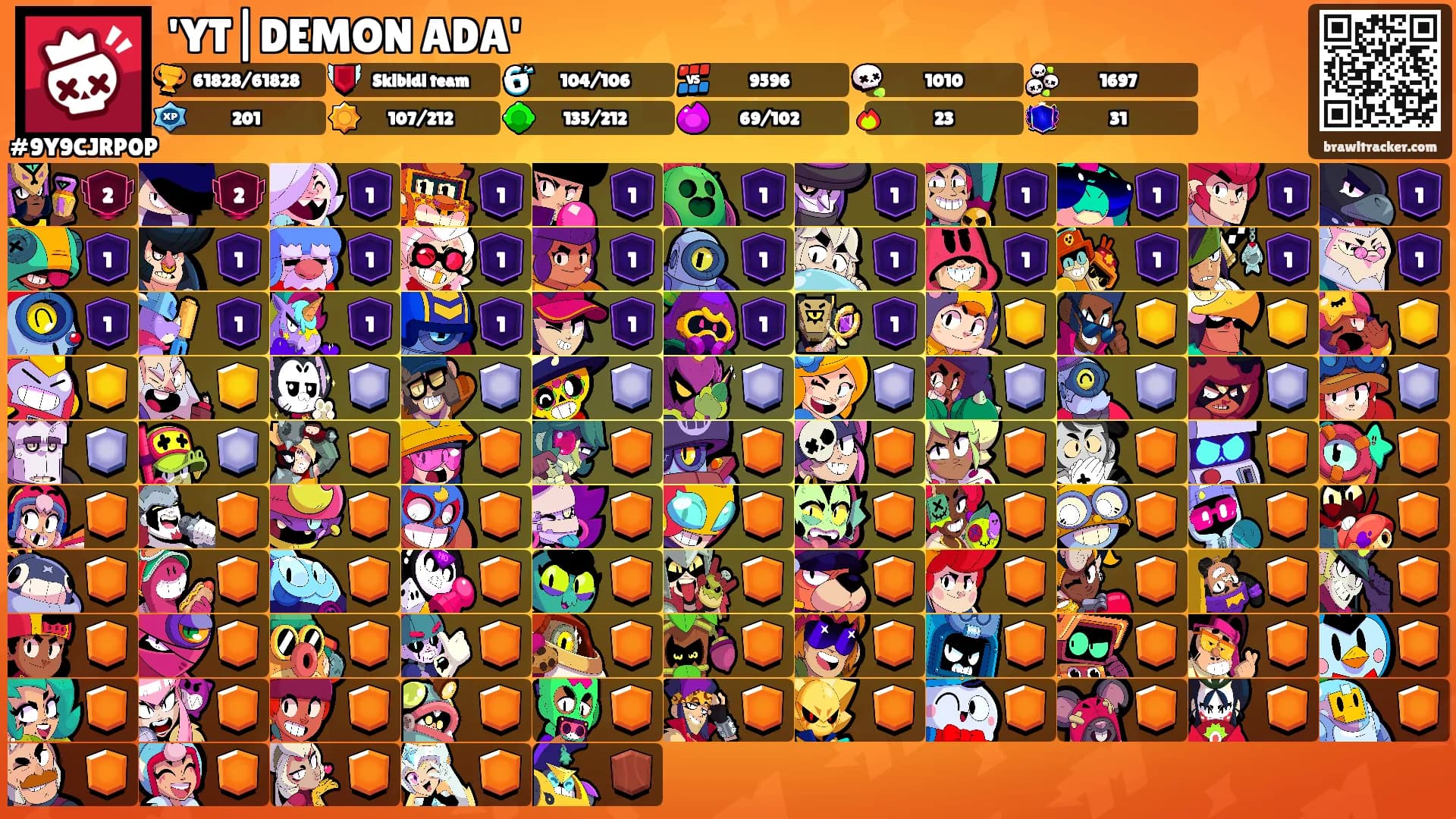 'YT|DEMON ADA''s Ranks