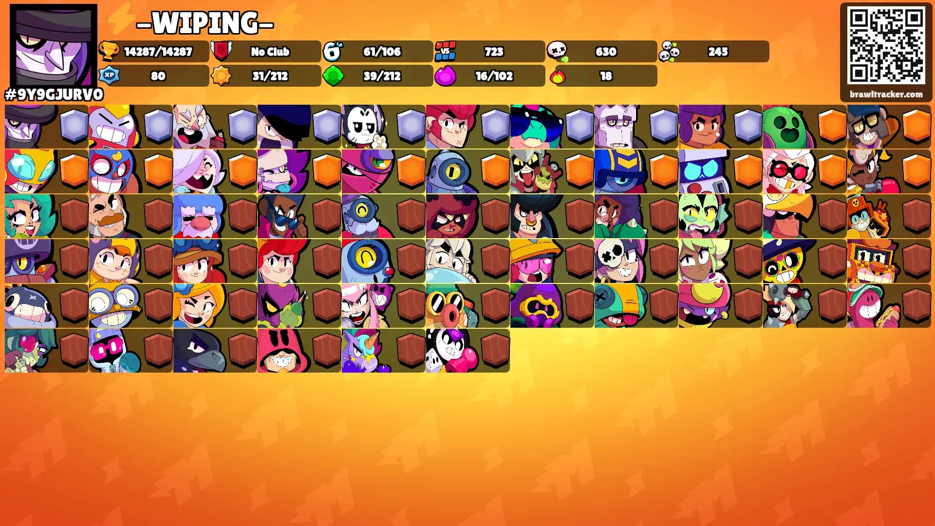 ⚡-WIPING-⚡'s Ranks