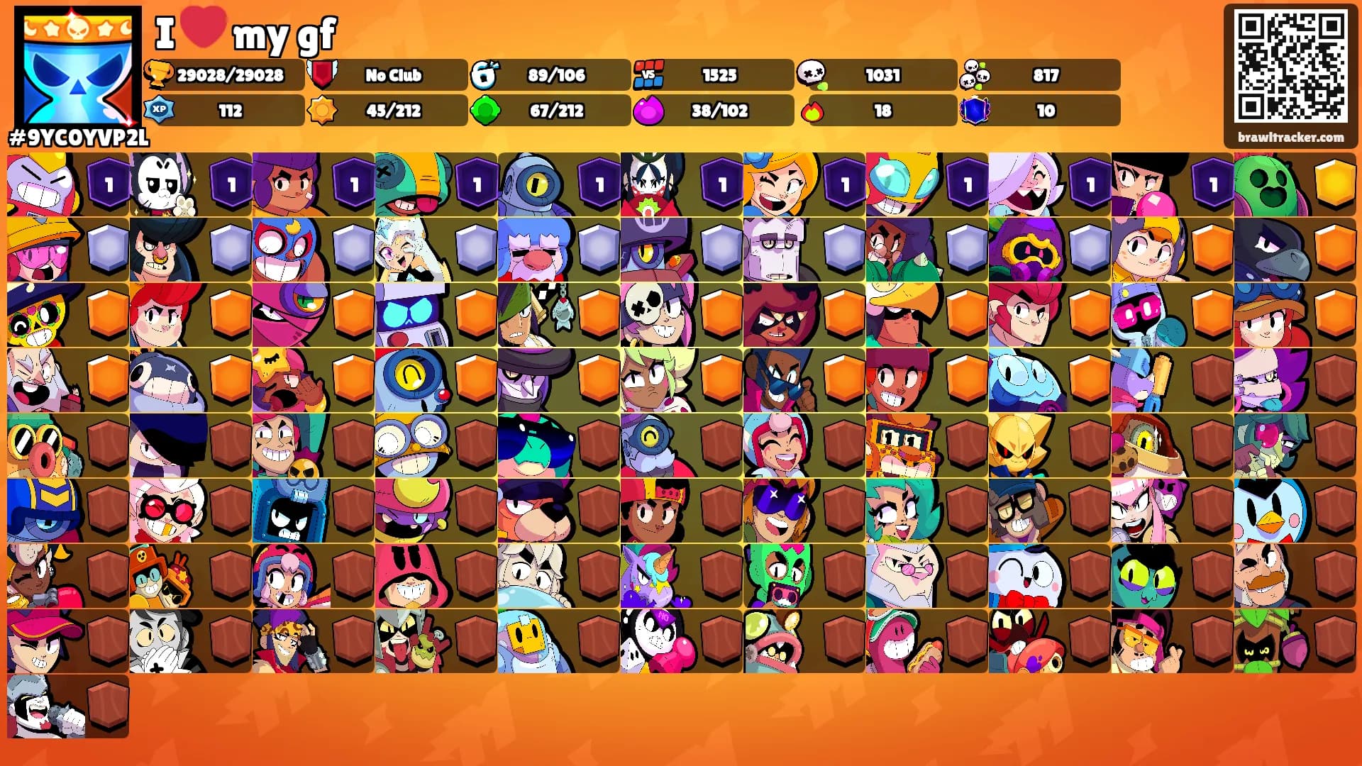 I ❤️ my gf's Ranks