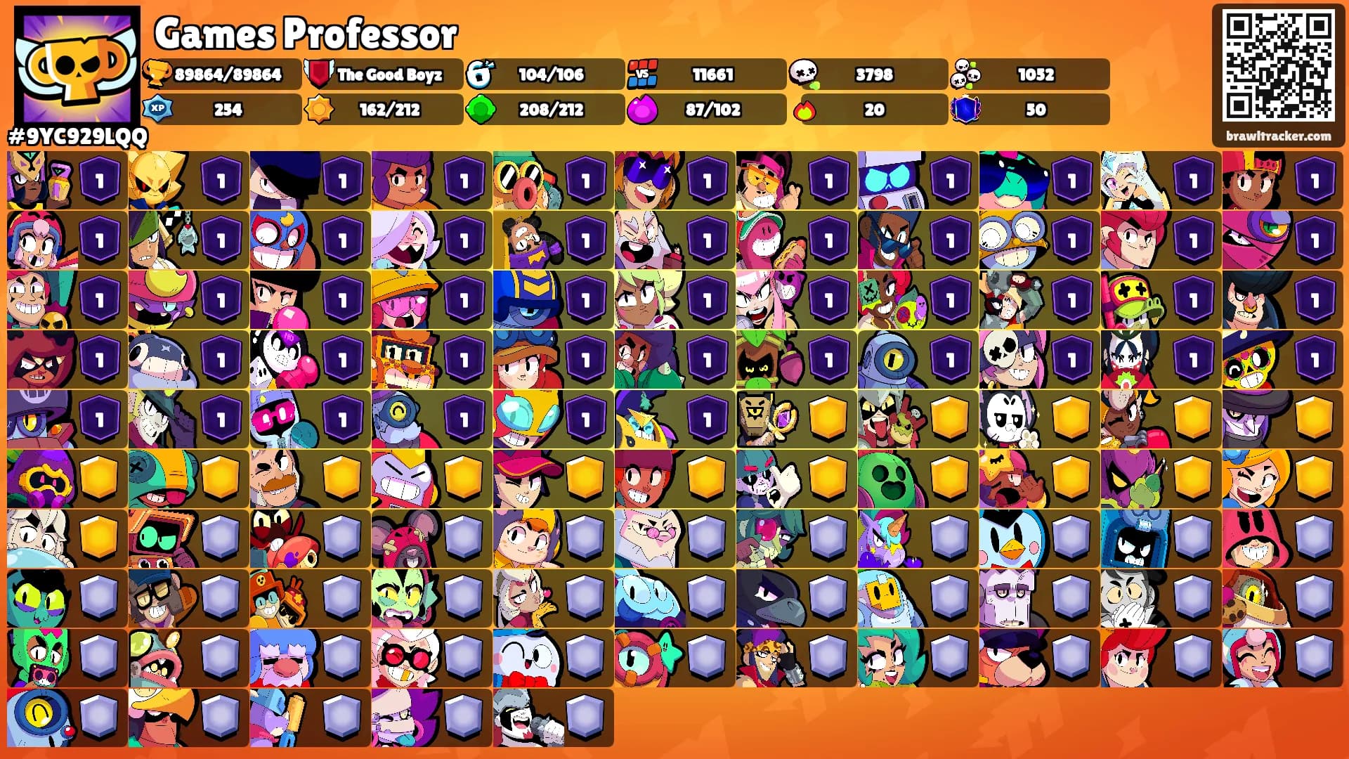 Games Professor's Ranks