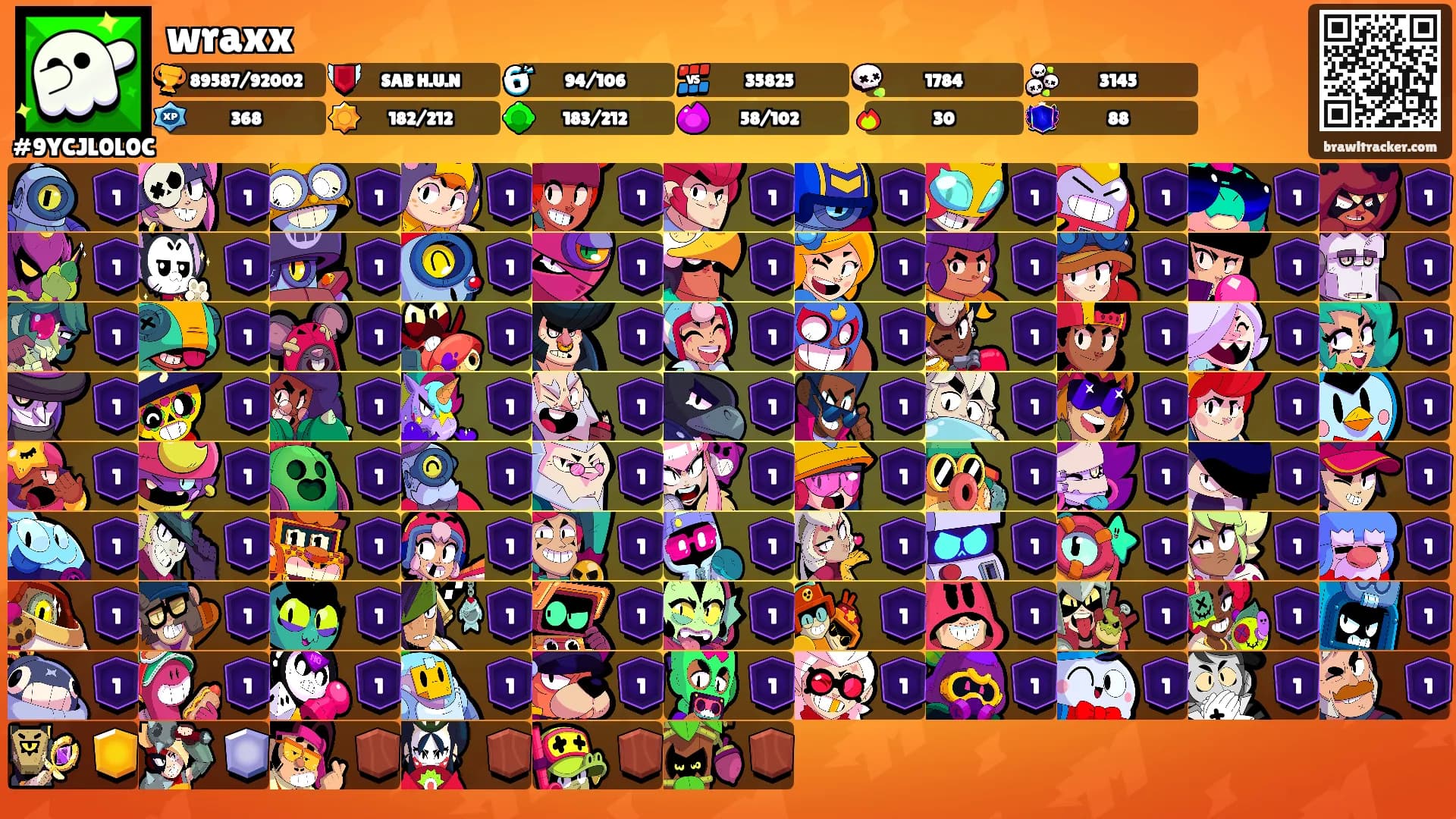 wraxx's Ranks